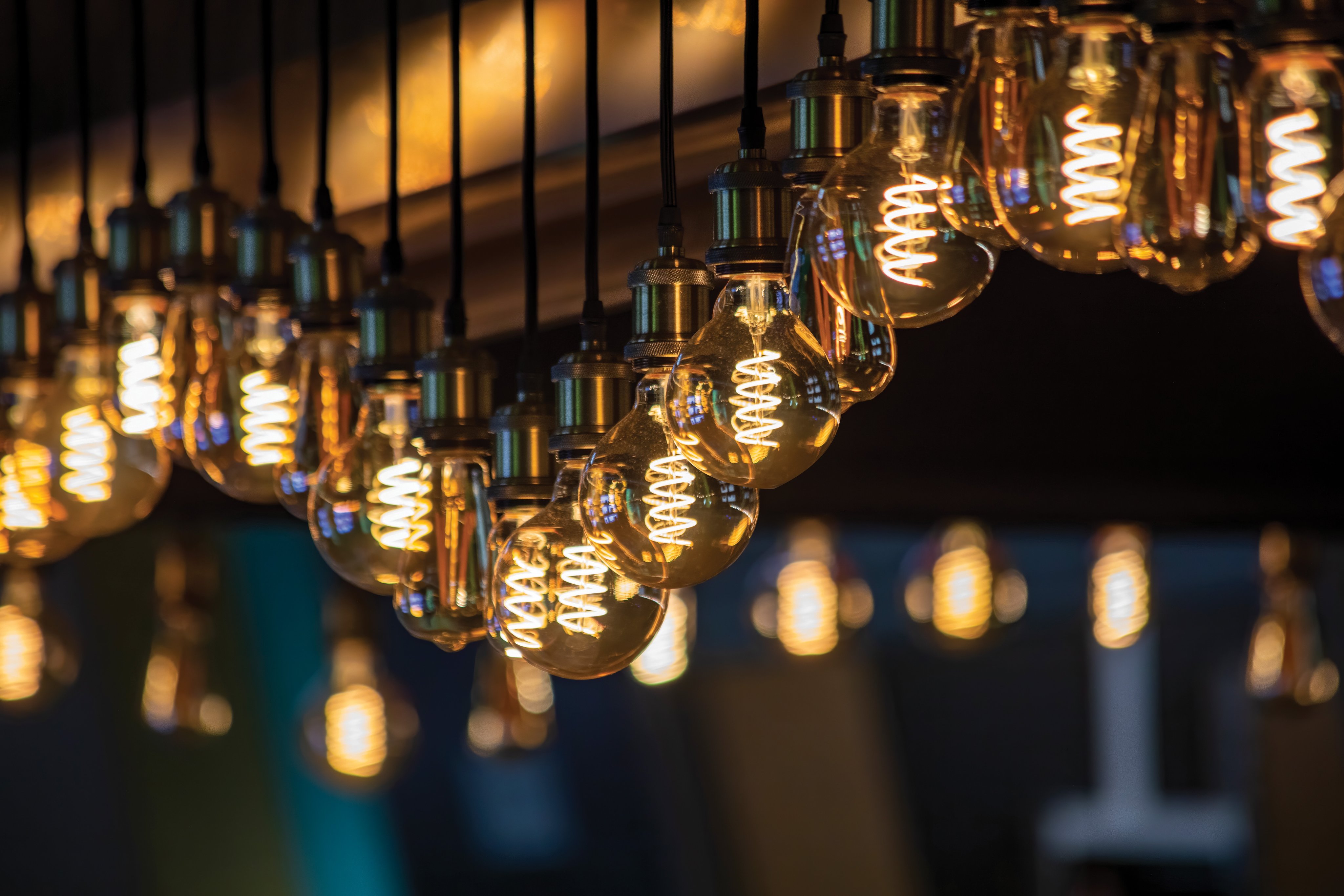 Picture of S9968 - 4.5 Watt G30 LED - Amber - Medium base - 2000K - 240 Lumens - 120 Volt