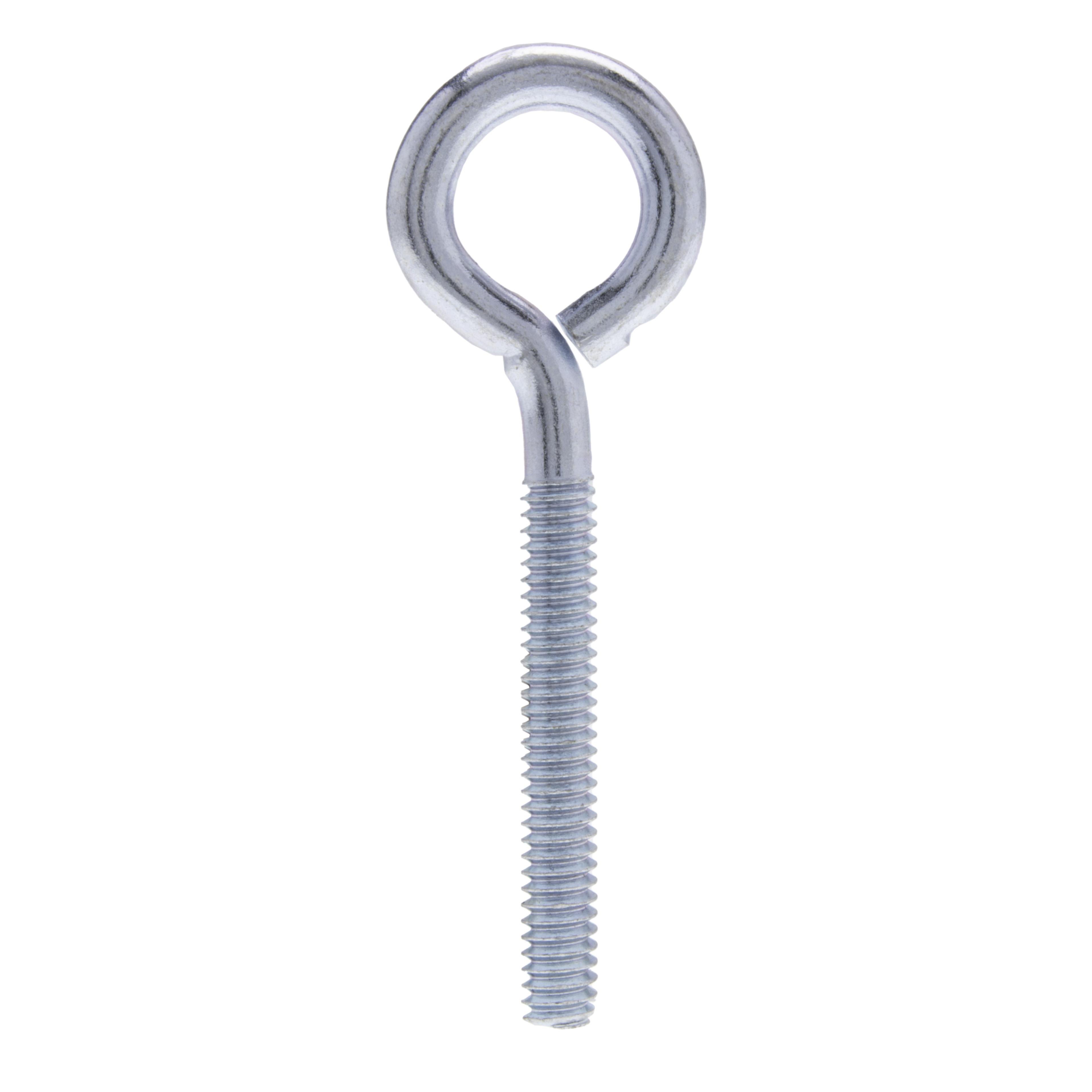 Eye Bolt 1/4-20 X 4 Eye Blt &Nt St-zn (Jar 100)