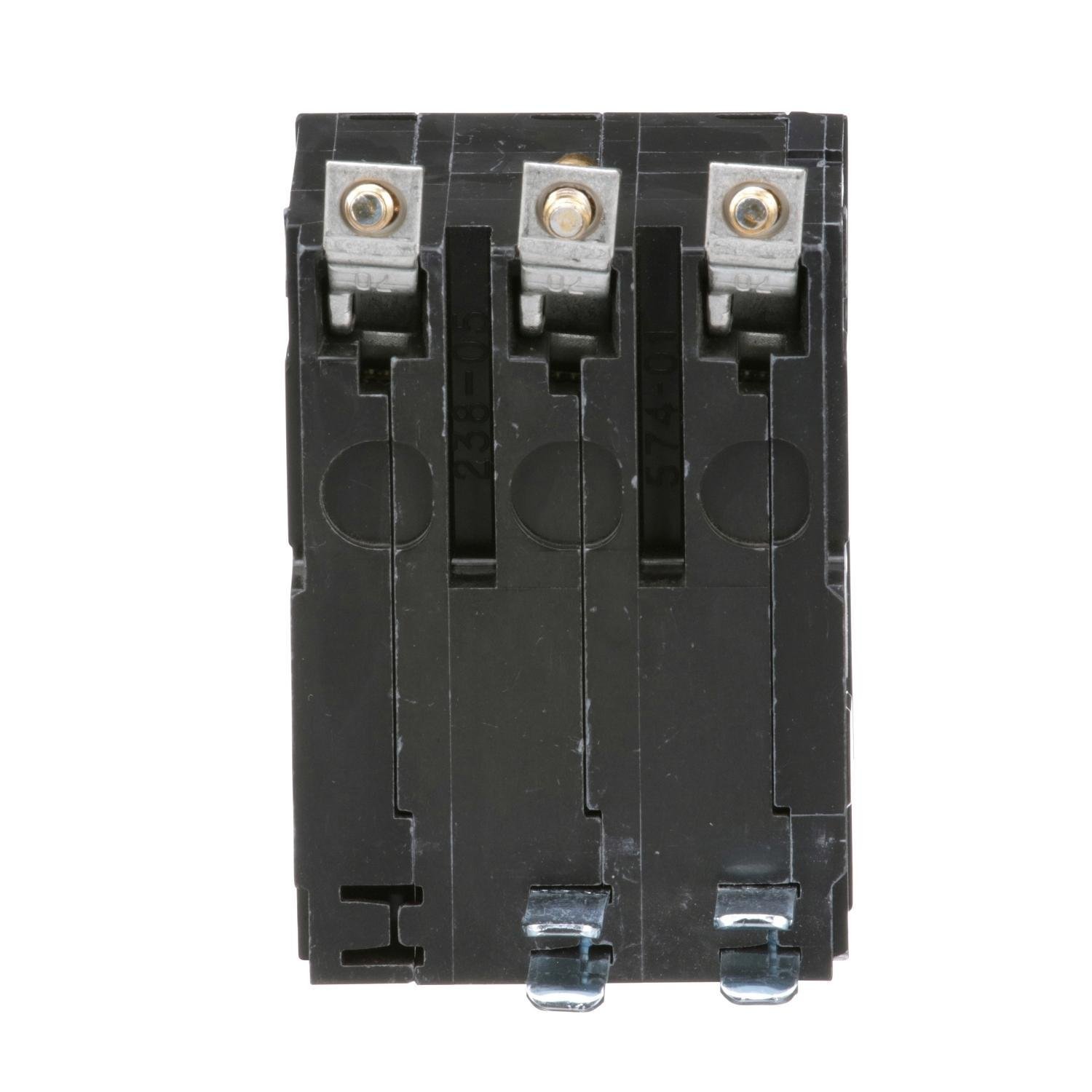 Picture of QOB360 - Mini circuit breaker, QO, 60A, 3 pole, 120/240VAC, 10kA, bolt on