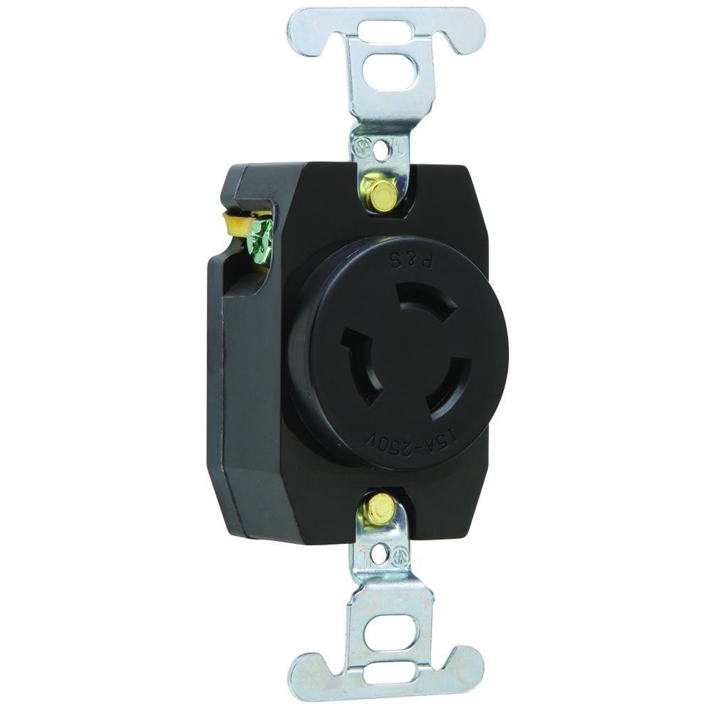 4560 - 15A NEMA L615 Single Receptacle