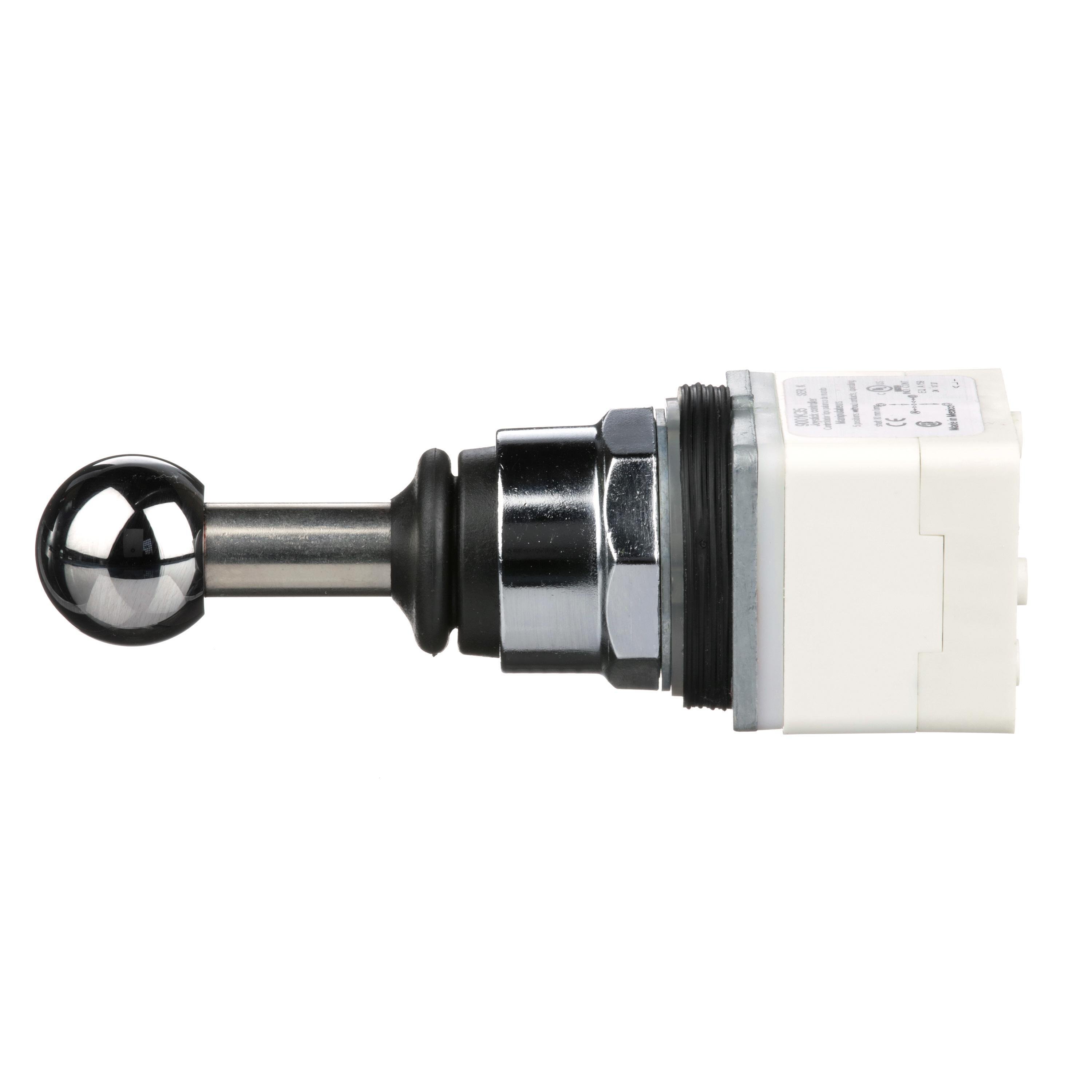 Picture of 9001K35 - 30mm Push Button, Type K, joystick controller, 5 positions, spring return, without contacts