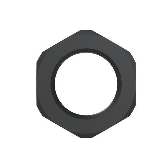 Picture of BMN-M16 - LOCKNUT PA6 M16X1.5 BLK