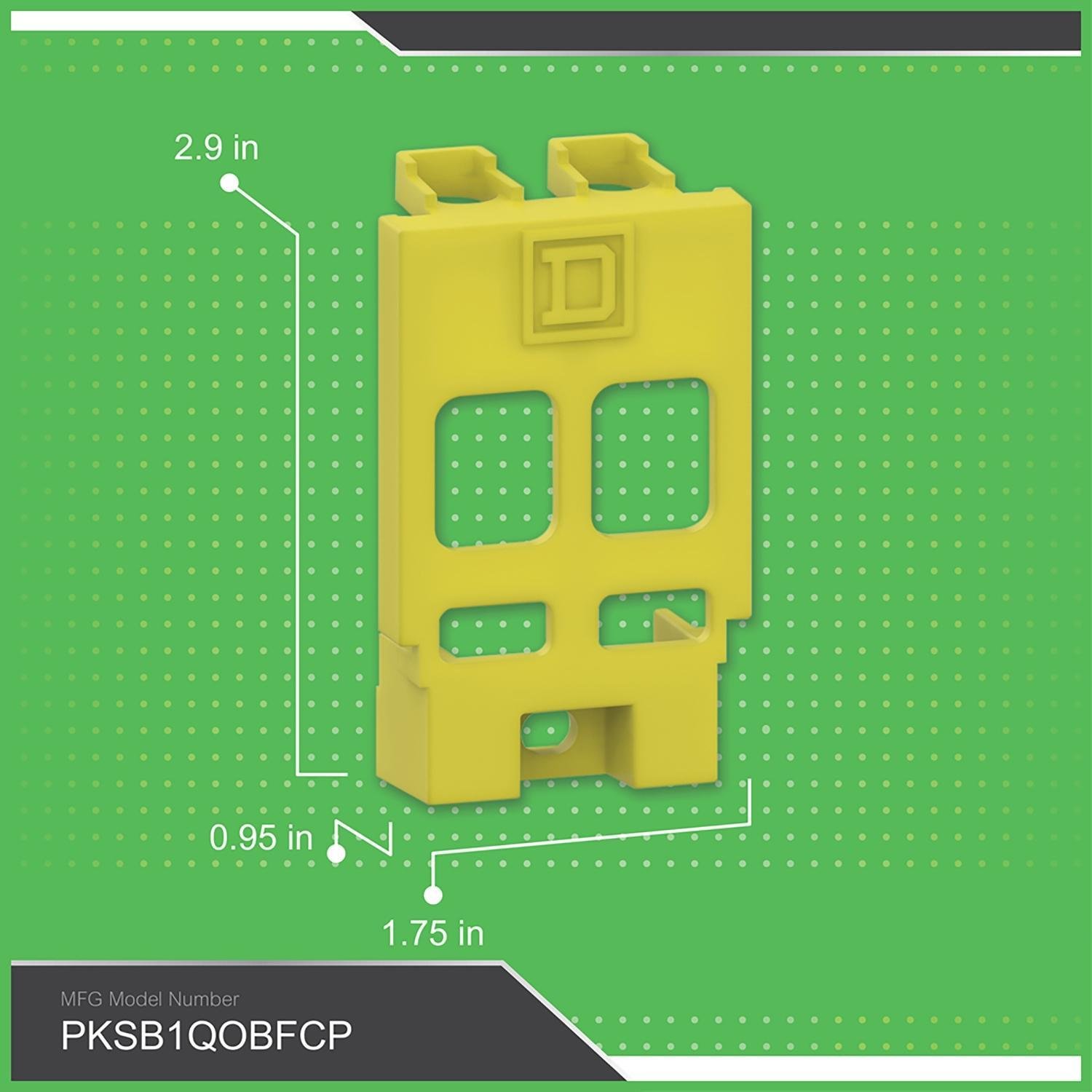 Picture of PKSB1QOBF - Load center accessory, QO, main breaker back fed application