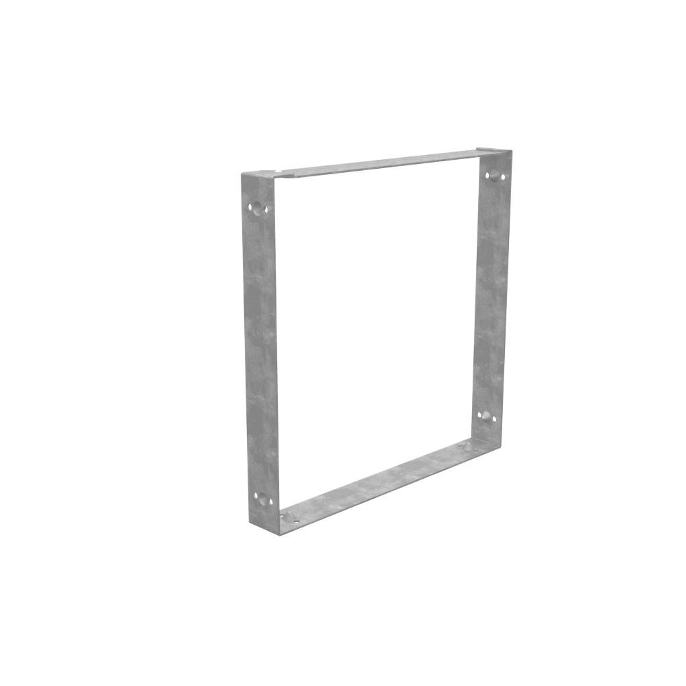 Picture of 1010GC - Wireway Connector Non UL Listed 10x10 Wireway Hinge And Screw Cover ANSI 61 Gray Steel