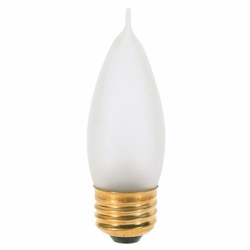 S3268 - 40 Watt CA10 Incandescent - Frost - 1500 Average rated hours - 360 Lumens - Medium base - 120 Volt