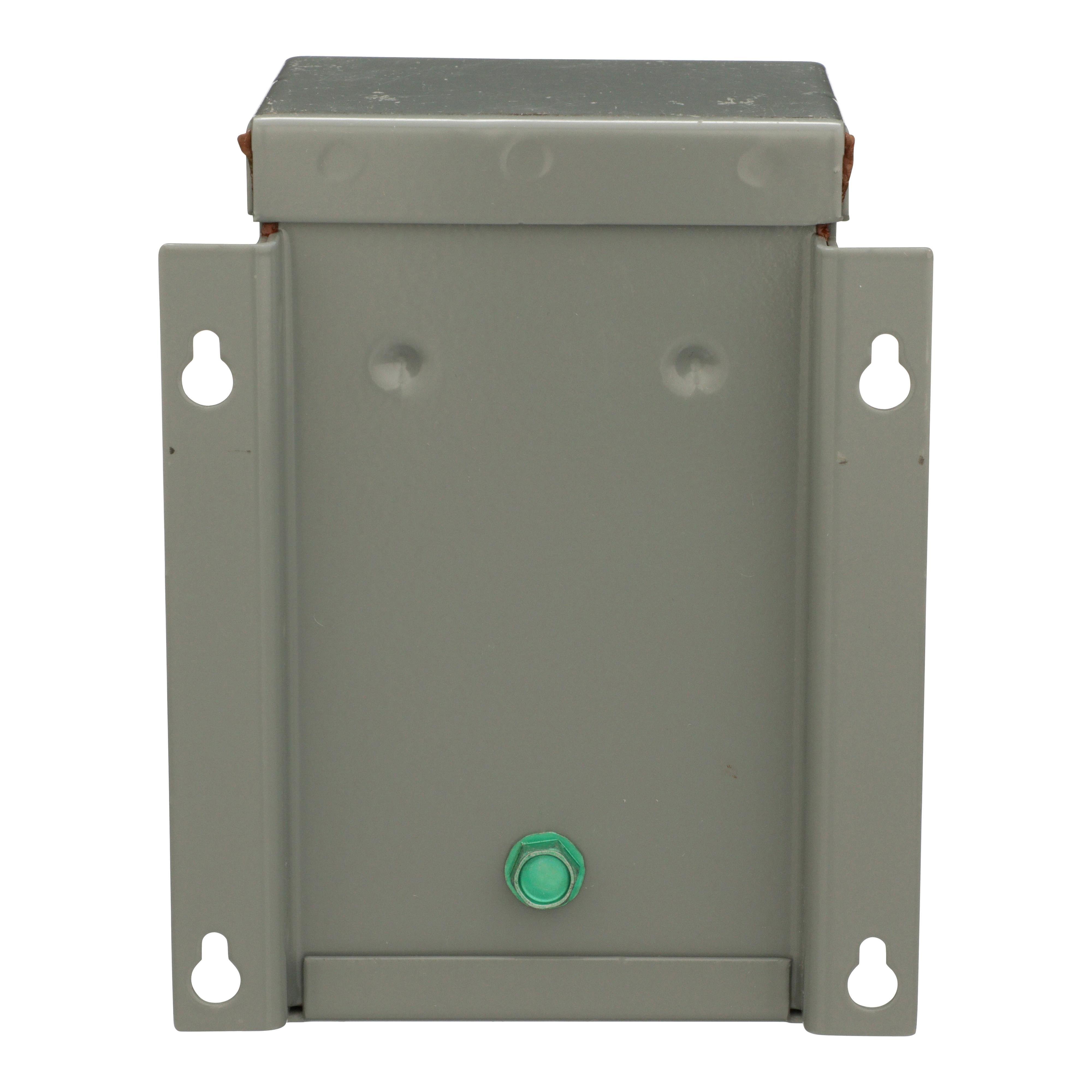 Picture of 100SV43A - Transformer, buck boost, encapsulated, 0.1kVA, 1 phase, 120x240V primary, 12/24V secondary, NEMA 3R, 55C rise