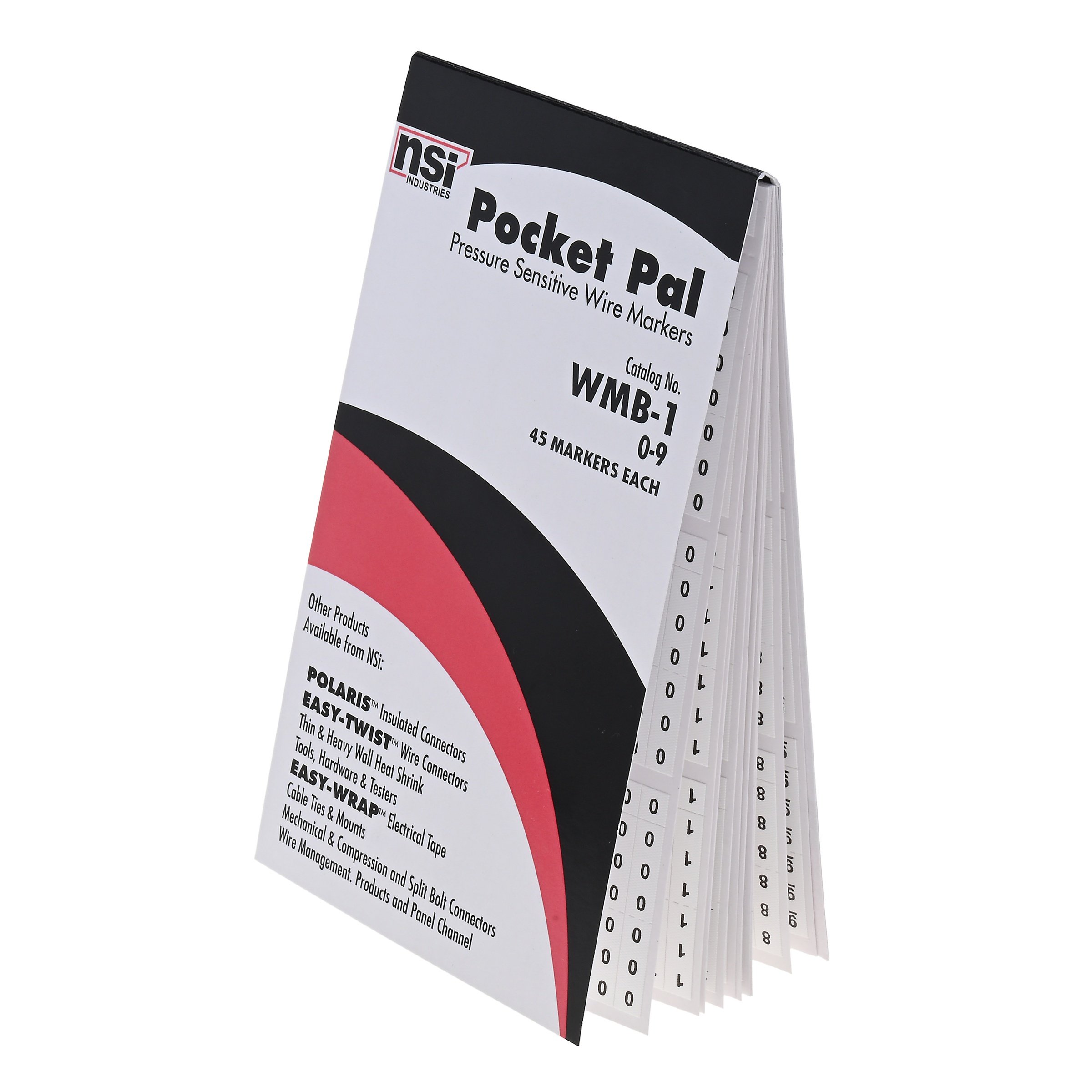 WMB-1 - Wire Marker Book 0-9