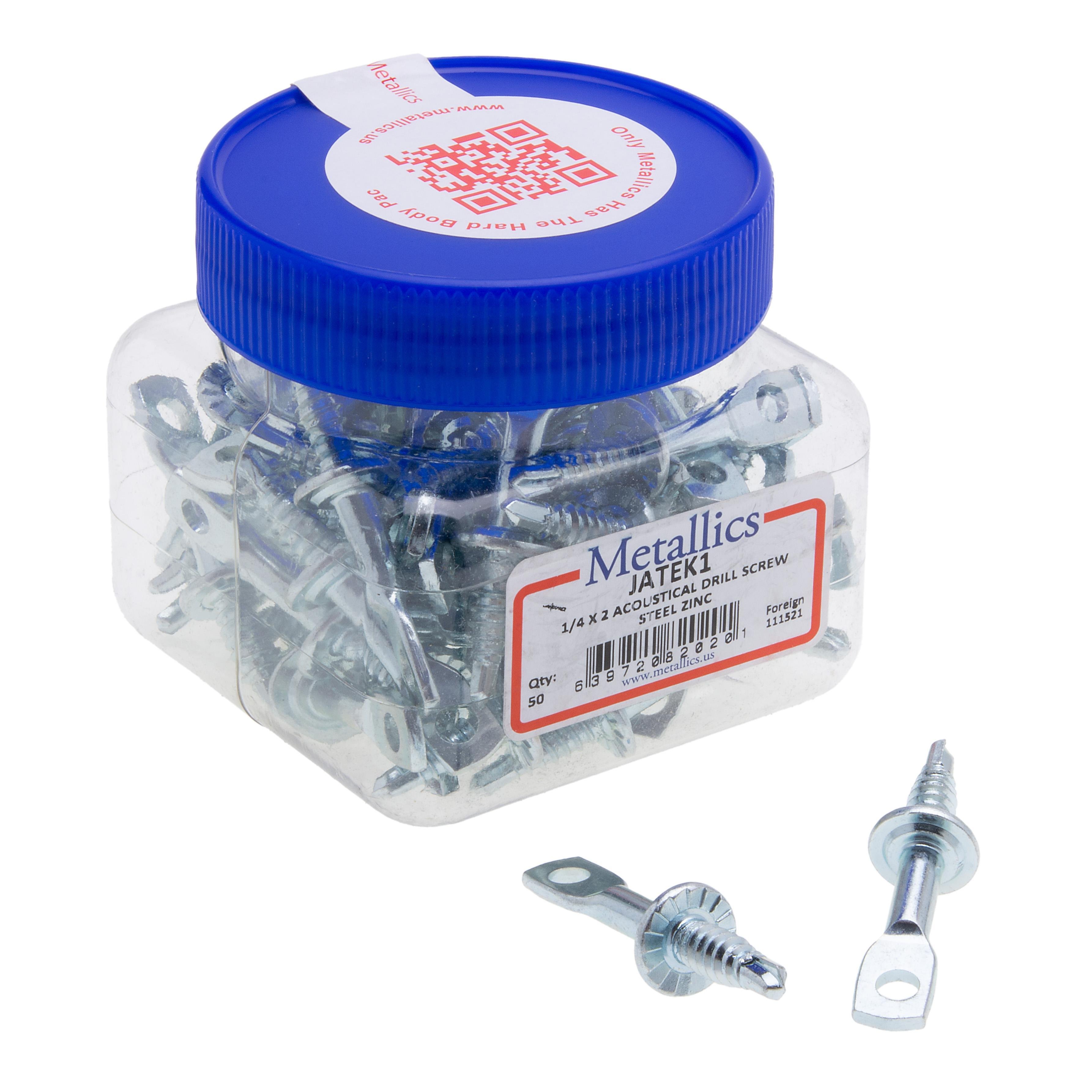 Picture of JATEK1 - Chain 1/4 X 2 Acoust Drill Scr St-zn (50)