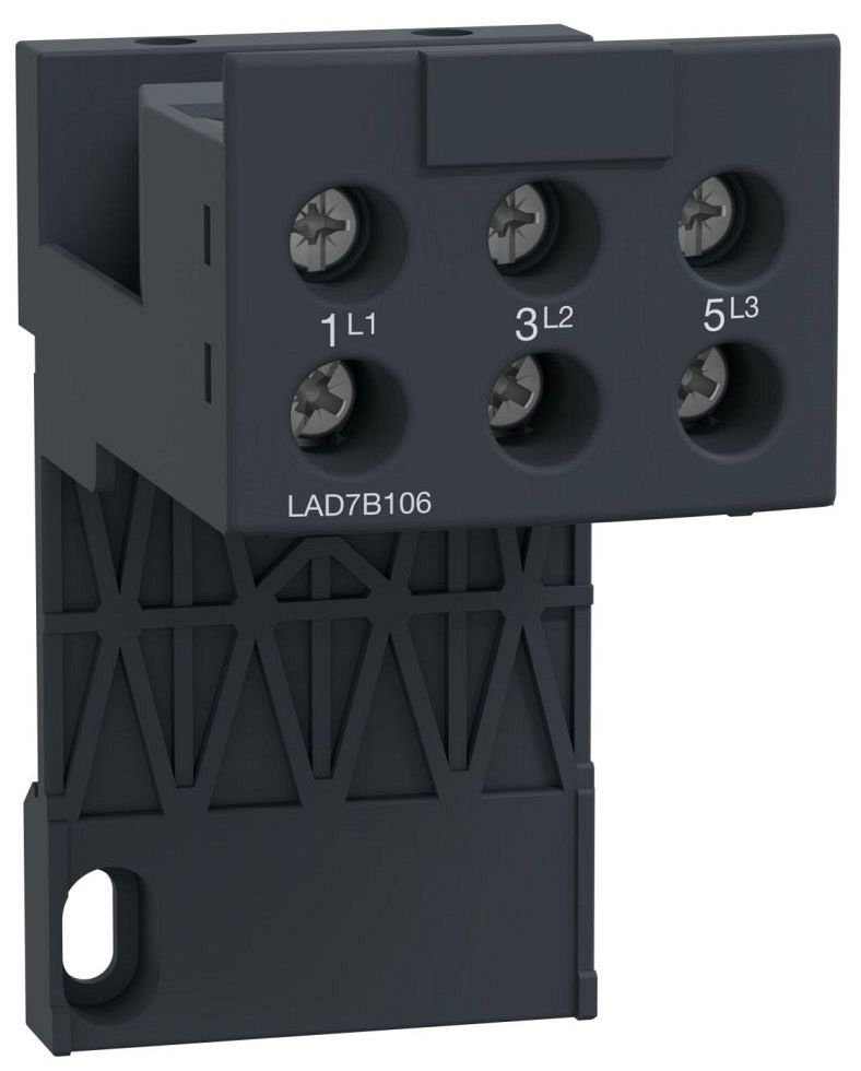 LAD7B106 - TeSys D, separate mount kit, for LRD01 to LRD35 and LR3D01 to LR3D35 overload relays, ring tongue connectors