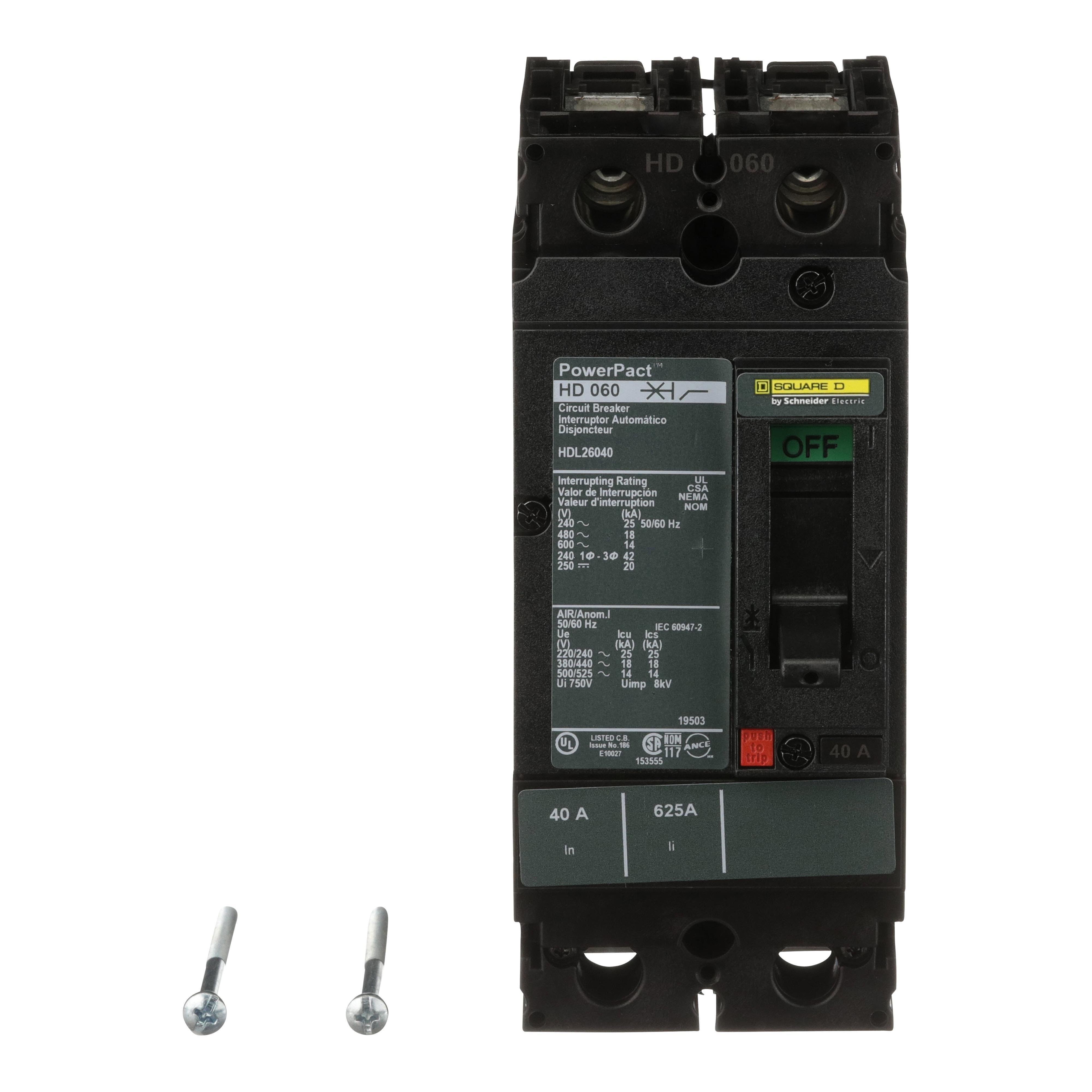 Picture of EIK2 - Interlock, safety switch, 2 x NO, 2 x NC contact, general duty series F 100A to 200A rated or heavy duty series F5/F6/F7