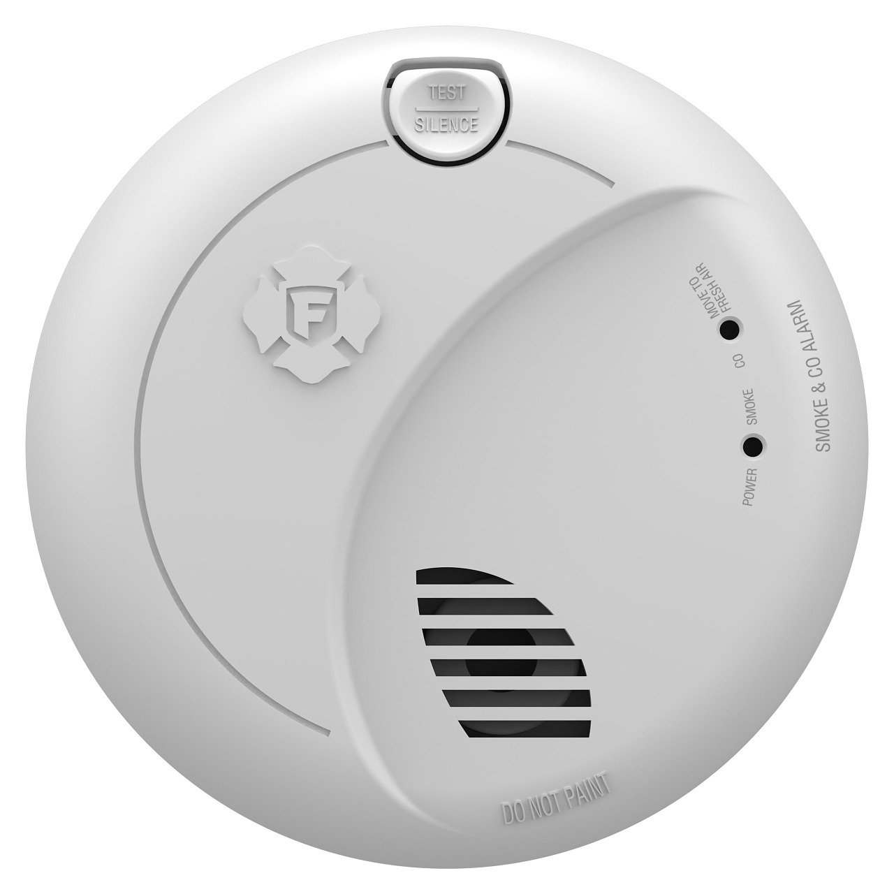 1046791 ( SMCO110V-AC ) - Hardwire Smoke & CO Alarm with 10-Year Battery Backup & Voice Alert