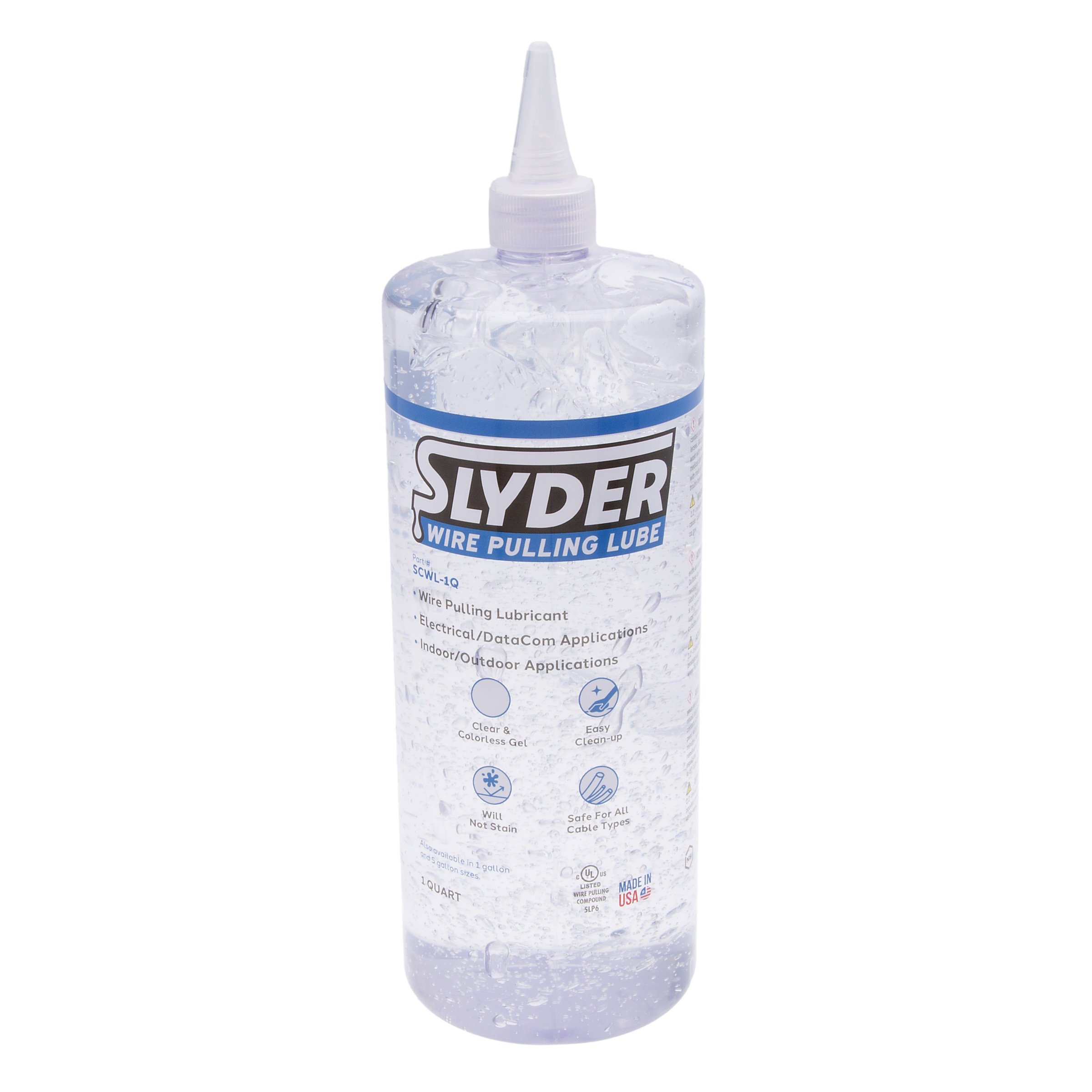 SCWL-1Q - Slyder Lubricant Clear 1 QT