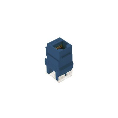 WP3450-BE - Category 5e RJ45 Keystone Connector, Blue