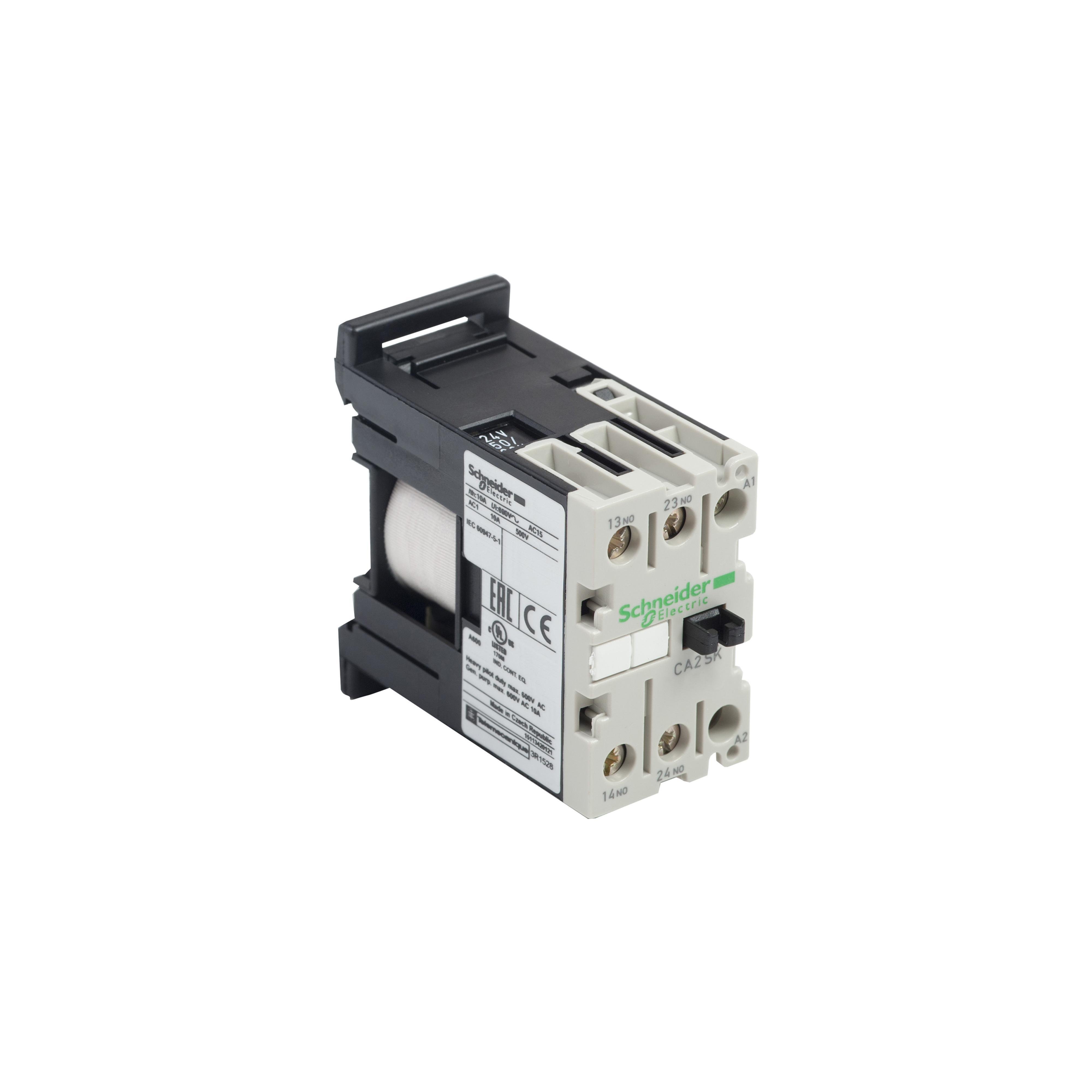 CA2SK20M7 - Control relay, TeSys SK, 2NO, <= 690V, 220V AC coil