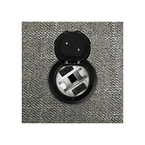 Picture of 6ATC2PBK - 6AT Prewired Evolution™ Poke Thru Device, Surface Style Cover, Black