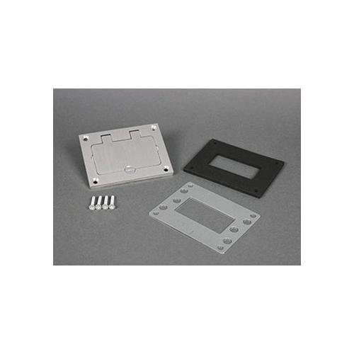 Picture of 828GFITCAL-BK - Omnibox® Rectangular Black GFI Cover Plate
