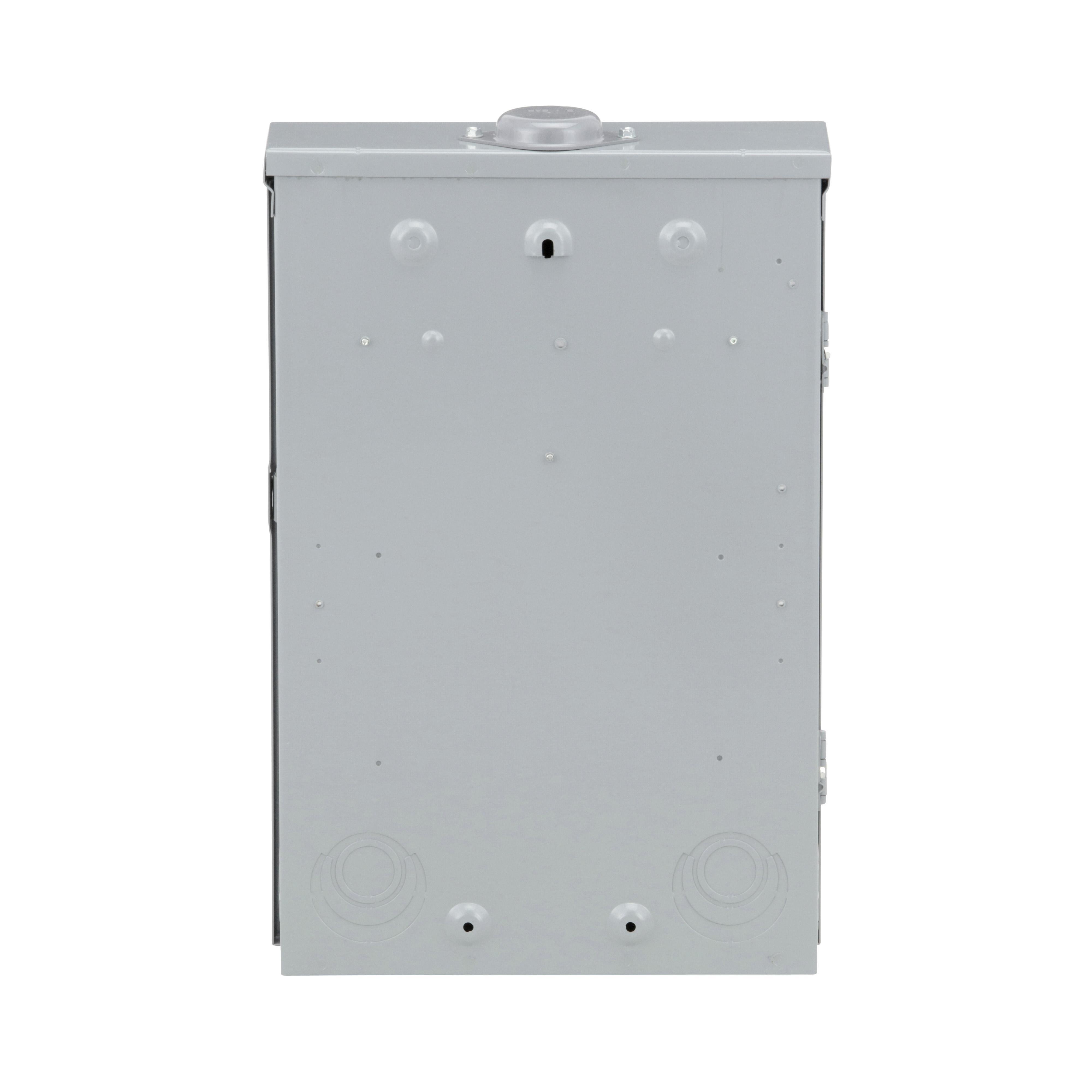 Picture of HOM2040M100PRB - Load center, Homeline, 1 phase, 20 spaces, 40 circuits, 100A convertible main breaker, PoN, NEMA3R