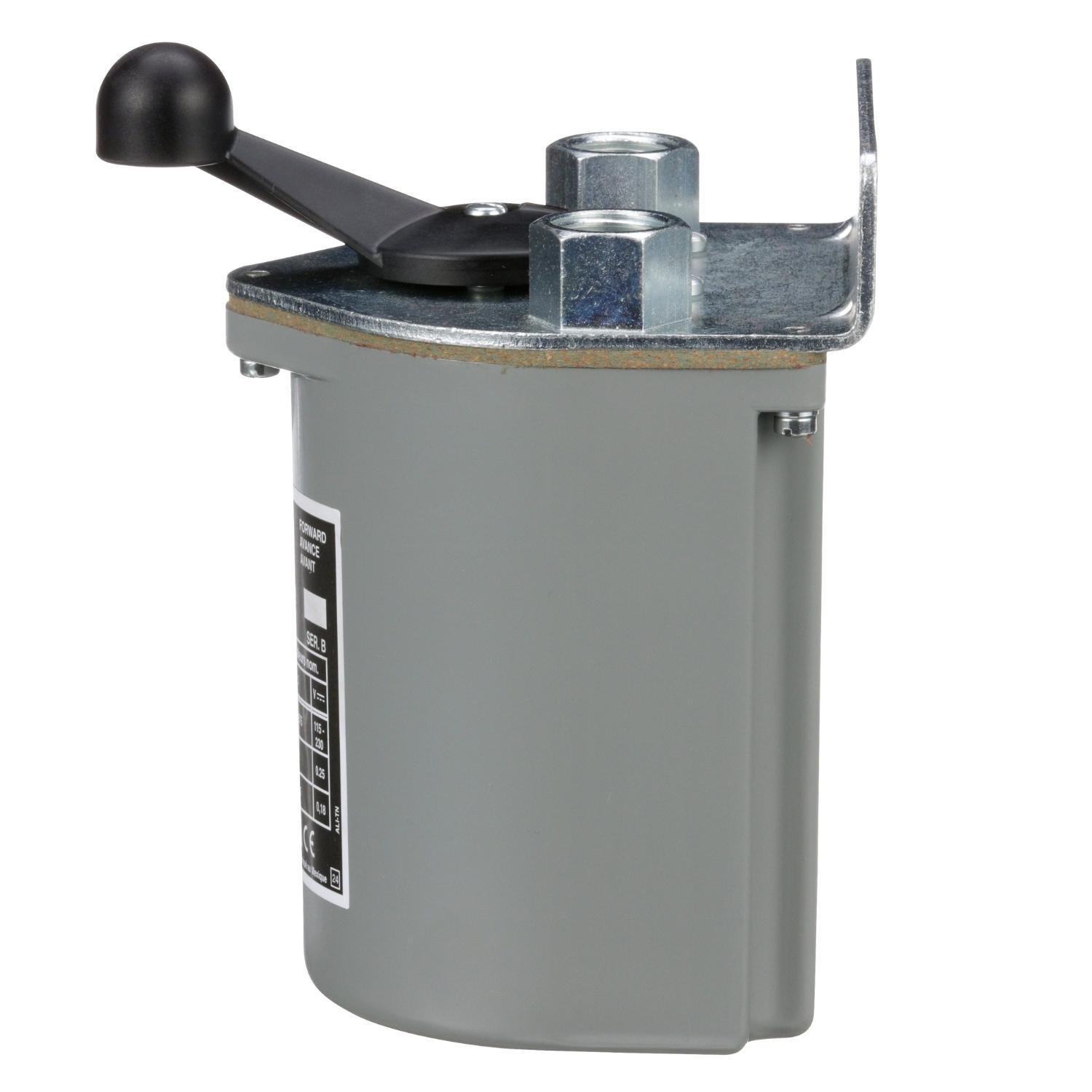 Picture of 2601AW2 - Switch, reversing drum, 2 HP at 230 VAC single phase, 2 HP at 575 VAC polyphase, handle operated, NEMA 4 enclosure