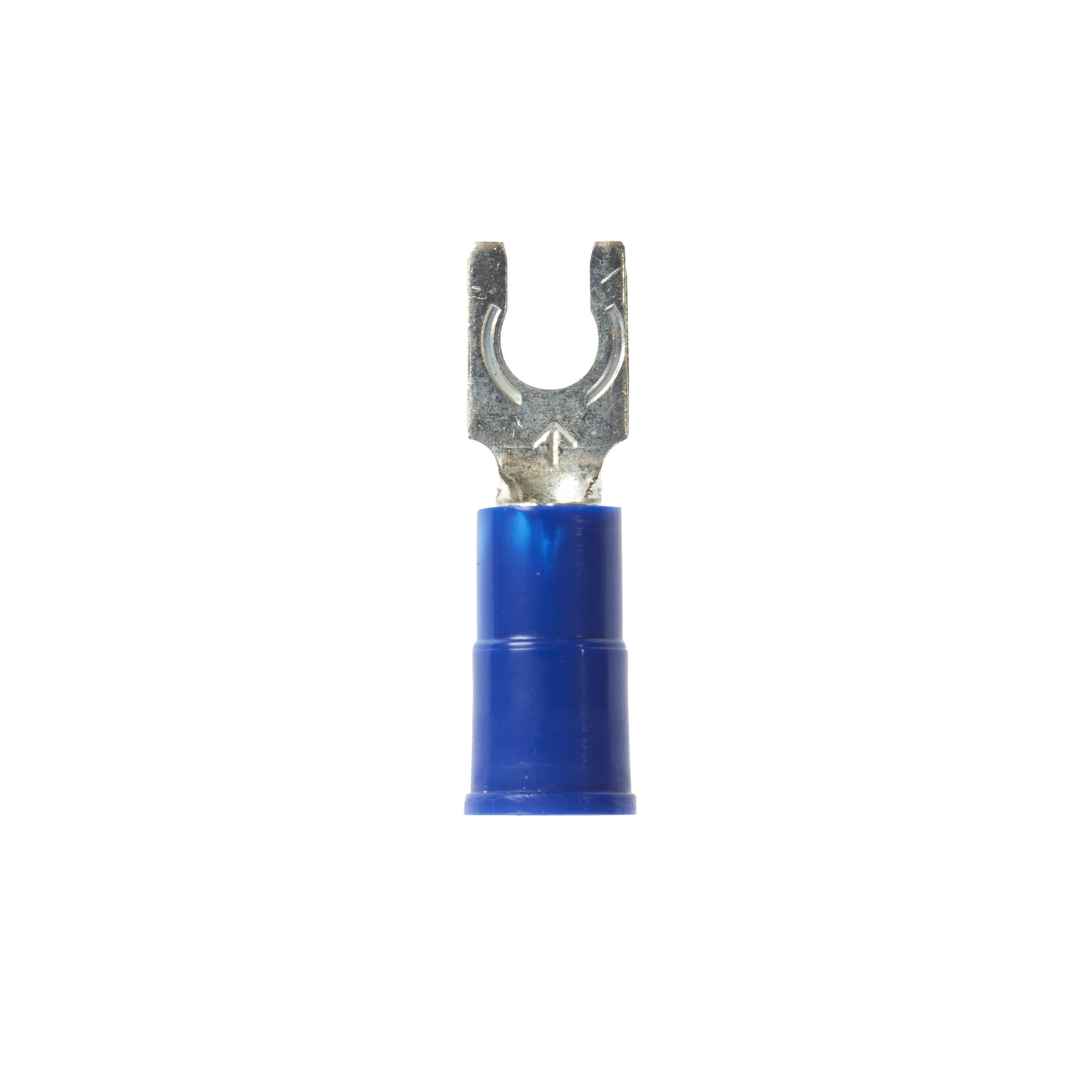 LFV14-8Q - 3M Highland Vinyl Insulated Locking Fork Terminal LFV14-8Q, AWG 16-14, 25/bag