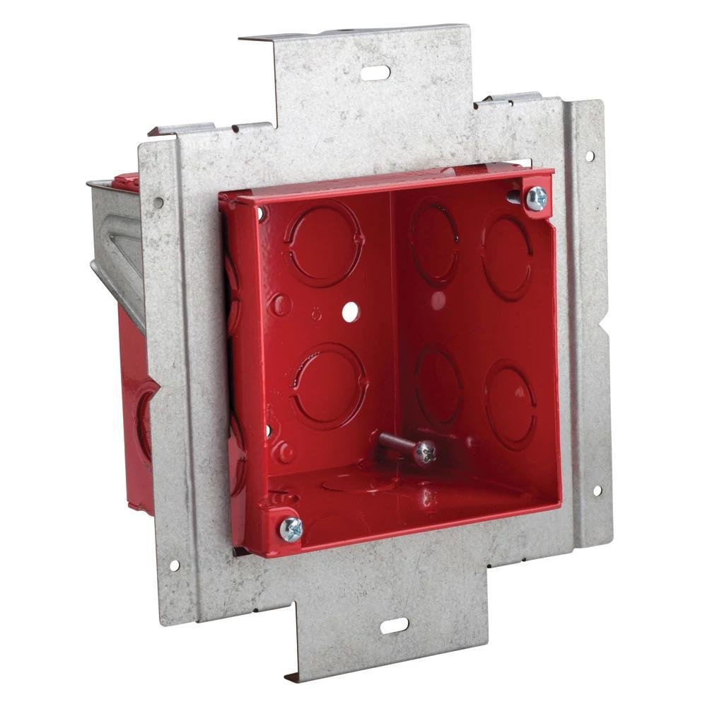 TB435FB - Fire Alarm Box with Mounting Plate, 3 1/2" Box Depth