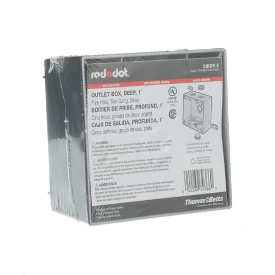 Picture of 2IHD5-3 - Device Boxes, Covers & Accessories