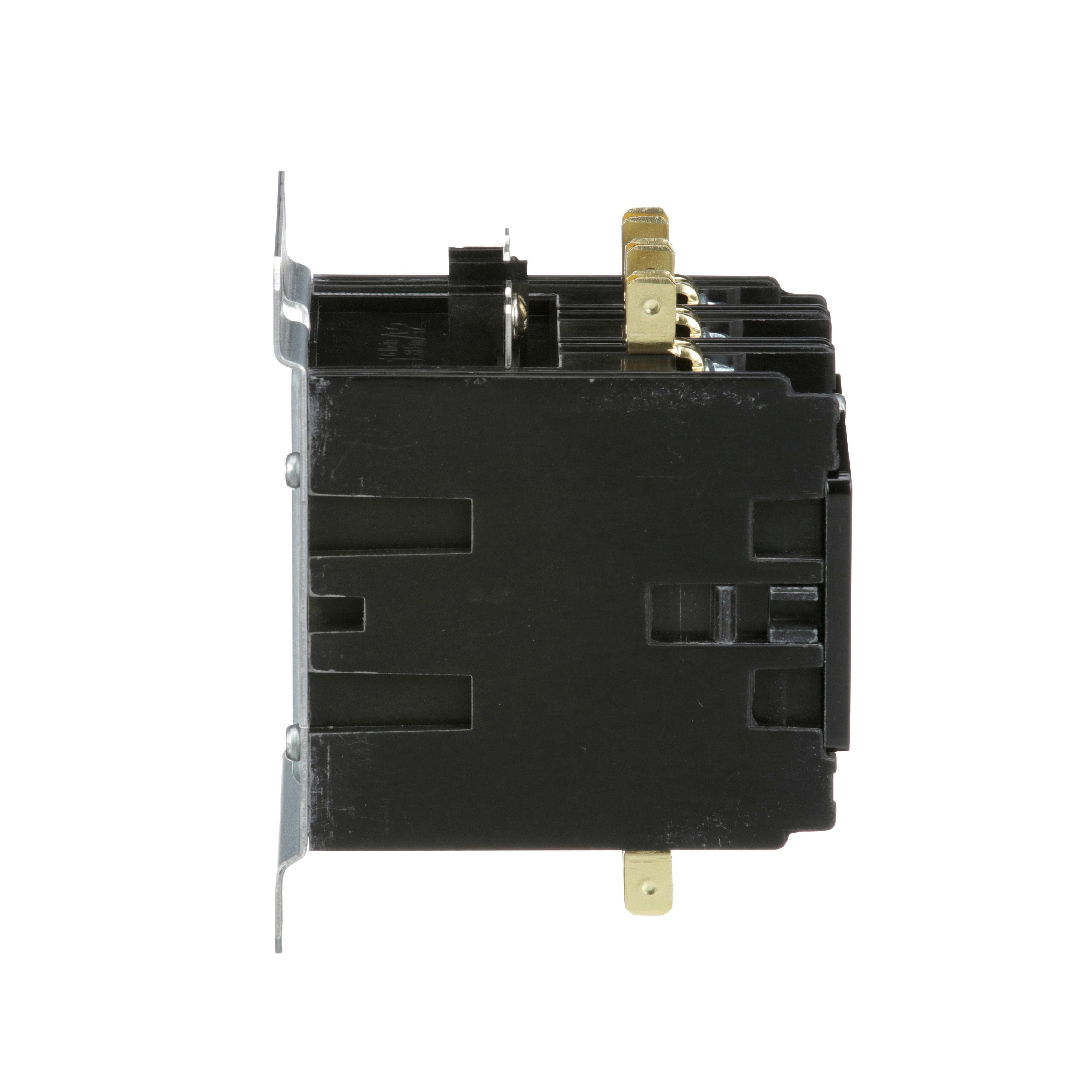Picture of 8910DPA33V02 - Contactor, Definite Purpose, 30A, 3 pole, 20HP at 575VAC, 3 phase, 110/120VAC 50/60Hz coil, open