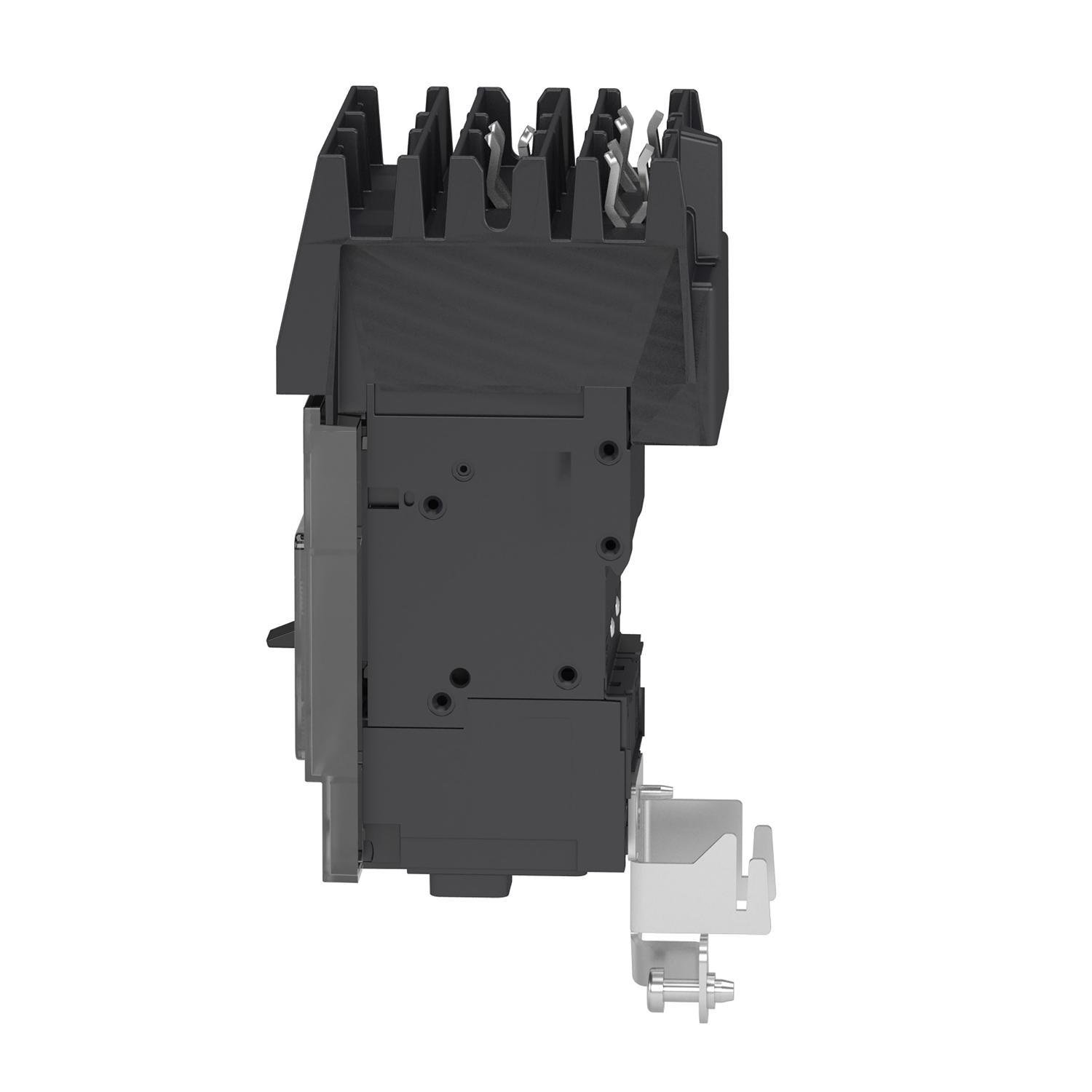 Picture of BGA34125Y - Circuit breaker, PowerPacT B, 125A, 3 pole, 480Y/277VAC, 35kA, I-Line, thermal magnetic, 80%, ABC