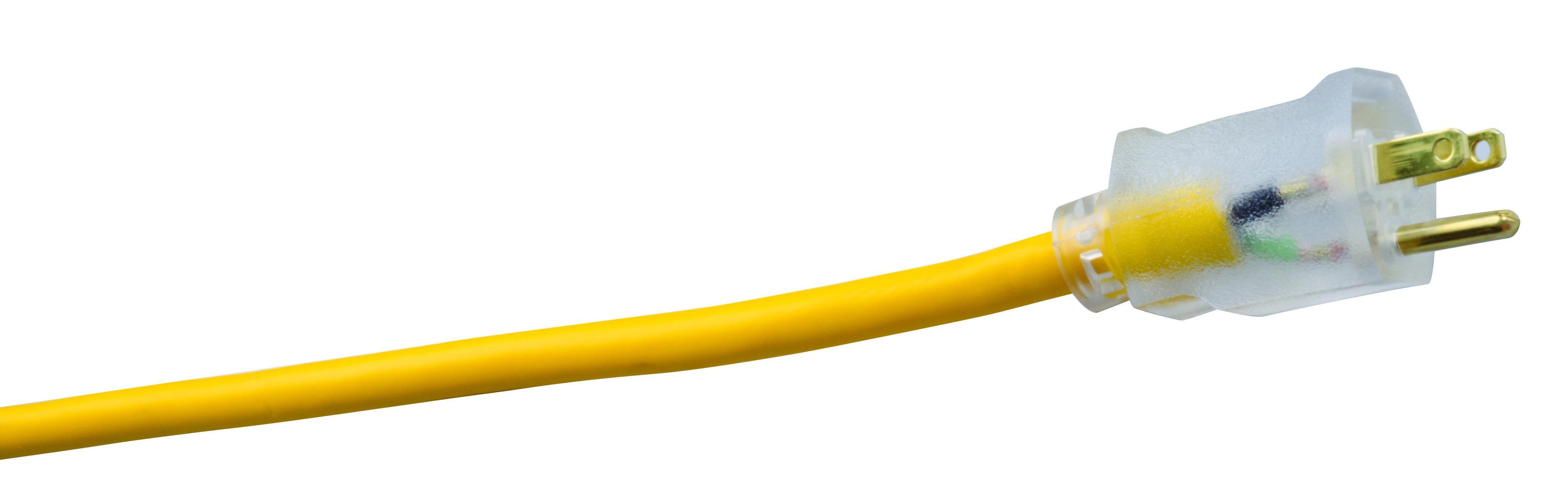 Picture of 16880002 - Polar/Solar 1688SW0002 12/3 Heavy-Duty 15-Amp SJEOOW Cold Weather Extension Cord, 50-Feet