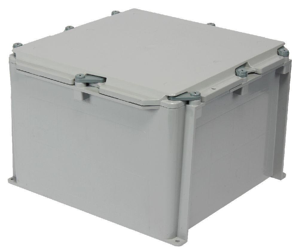 277010 - JBX12128 12"x12"x8" PVC JUNCTION BOX GREY SCEPTER JBOX