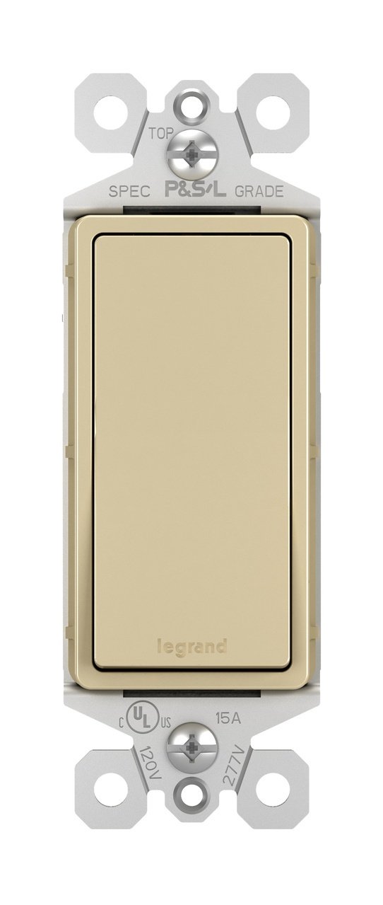 Picture of TM870-I - radiant® 15A Single-Pole Switch, Ivory