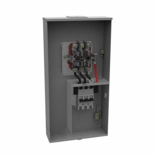 U5750-RXL-200-BL - 7 Terminal Ringless Large Hub Open Adapt To Small Closing Plate Lever Bypass 1-200 Ampere Main Breaker 9-16- In Barrel Lock With Bracket Provision
