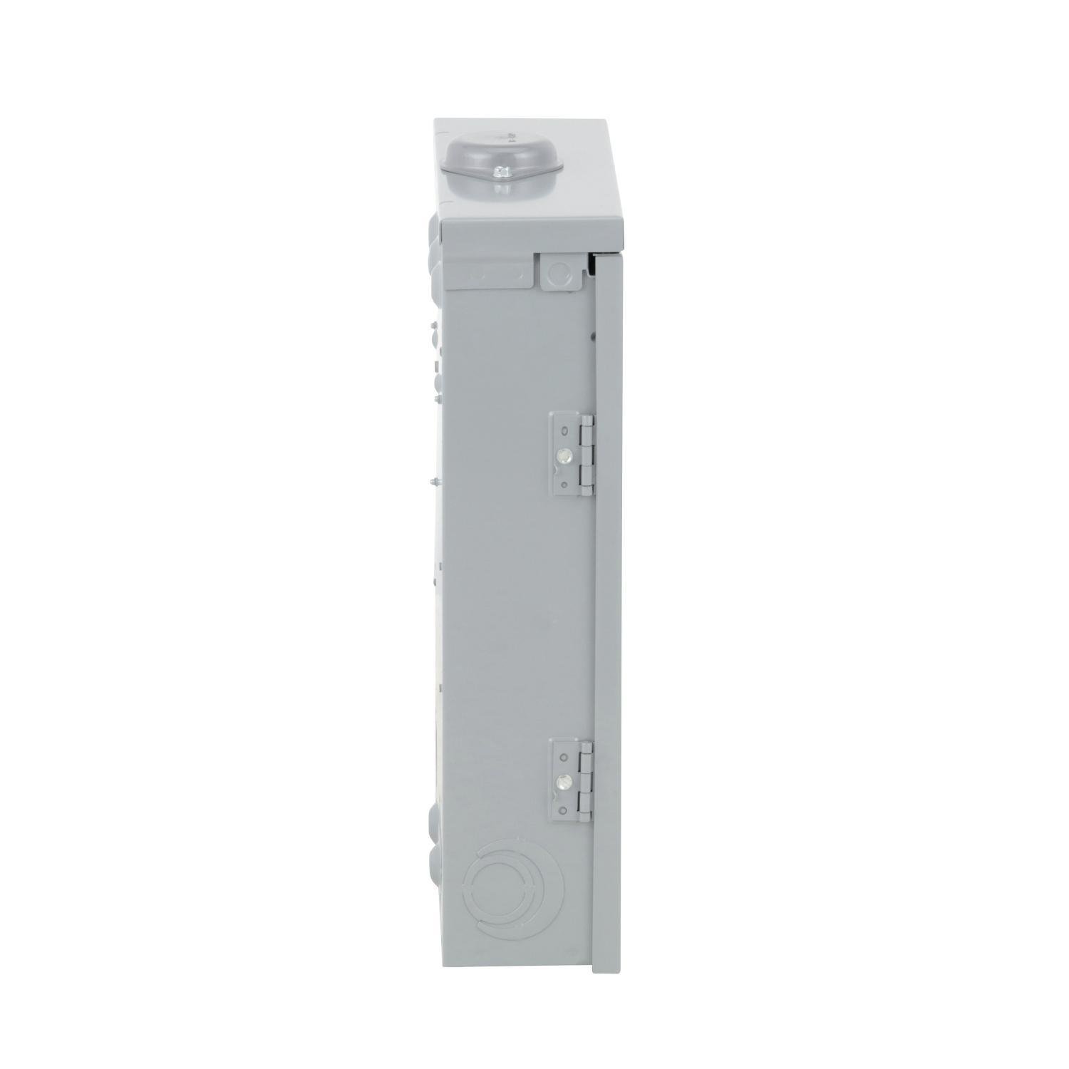 HOM816L125PRB - Load center, Homeline, 1 phase, 8 spaces, 16 circuits, 125A convertible main lugs, PoN, NEMA3R