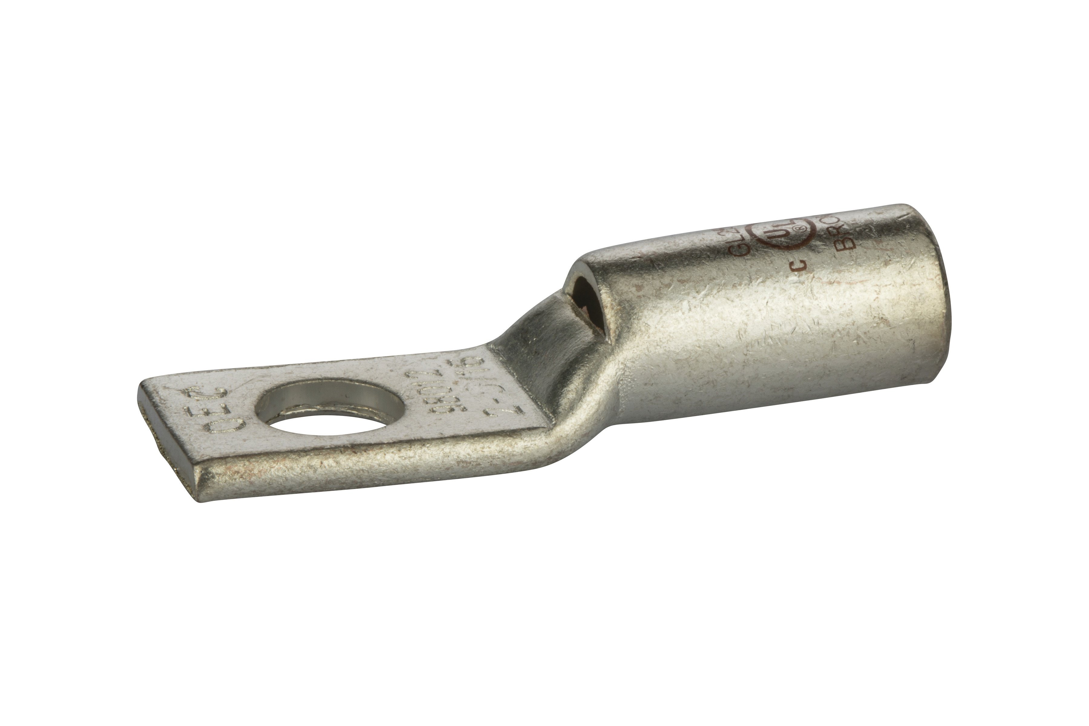 GL256 - Copper Brown Compression Short Lug, 2 AWG, 5/16” Mount