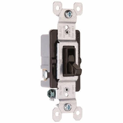 663-G - NAFTA-Compliant Trademaster Grounding Toggle Switch, Brown