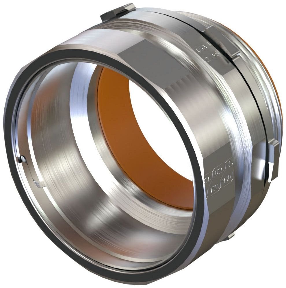 EMT Rigid Dual Rated Compression Connector Steel USA - 2.5in