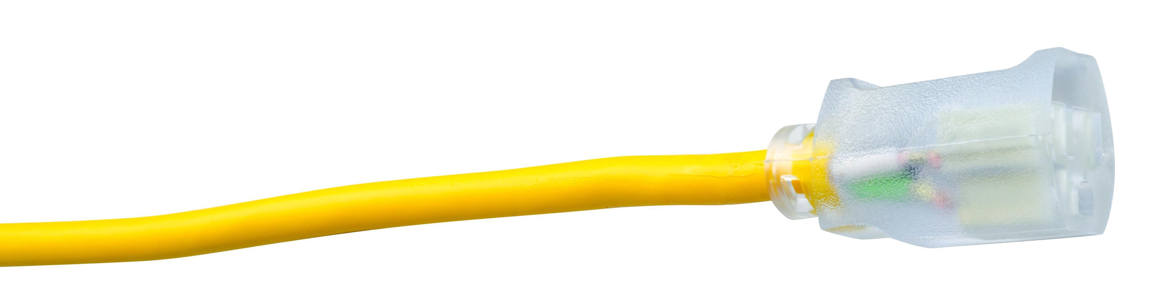 Picture of 16880002 - Polar/Solar 1688SW0002 12/3 Heavy-Duty 15-Amp SJEOOW Cold Weather Extension Cord, 50-Feet