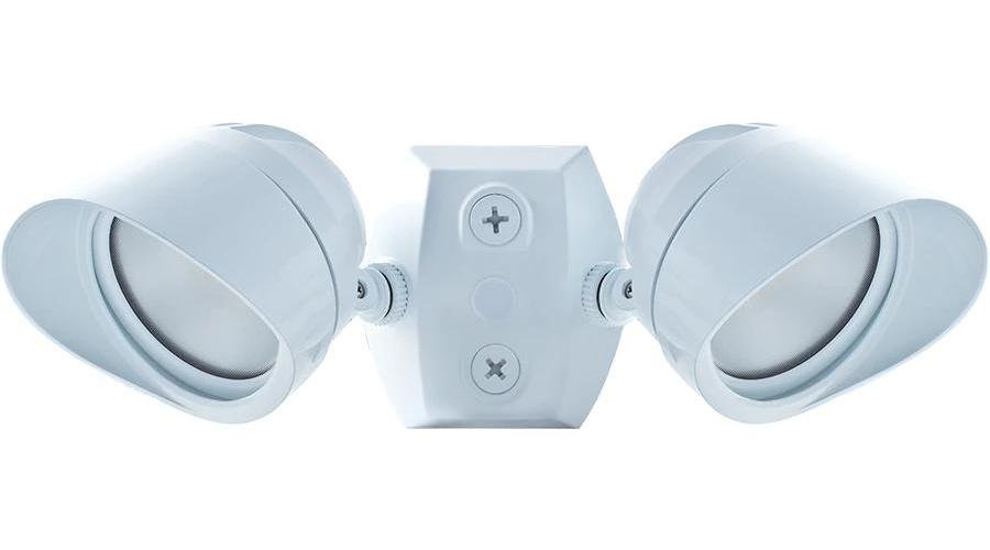 BULLET2X12YW - Bullet Flood Kit 2 X 12W Warm LED 120V W/ CU4 & Hood White