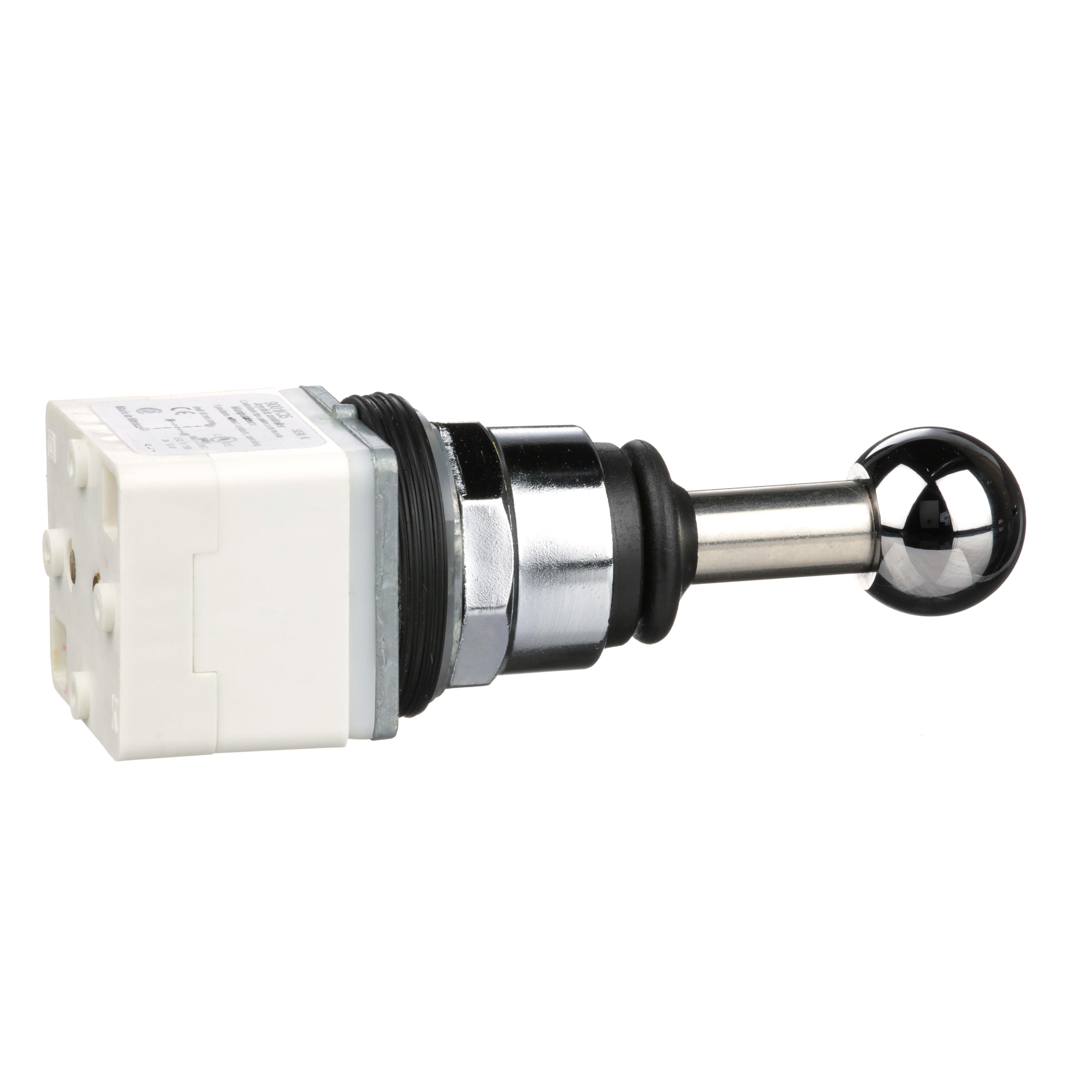 Picture of 9001K35 - 30mm Push Button, Type K, joystick controller, 5 positions, spring return, without contacts