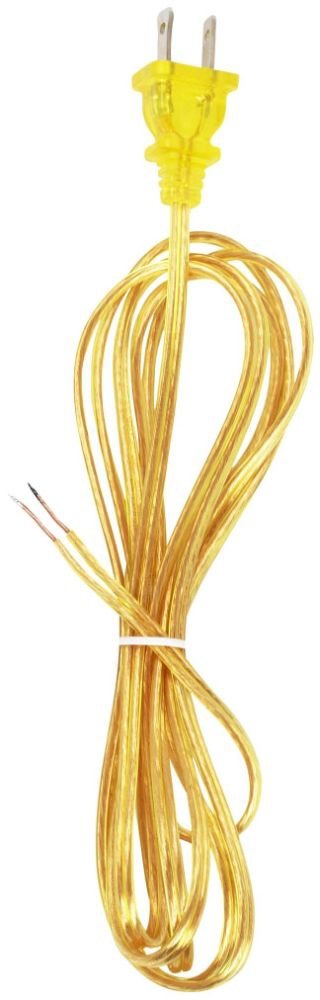 Picture of 90/1526 - 18/2 SPT-1-105C All Cord Sets - Molded Plug - Tinned Tips 3/4in. Strip with 2in. Slit 36in. Hank - 200 Ctn 8 Ft.