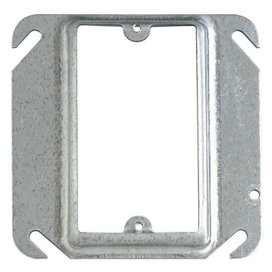Picture of 52 C 15 - 4" Square 1D Single Gang Switch Ring