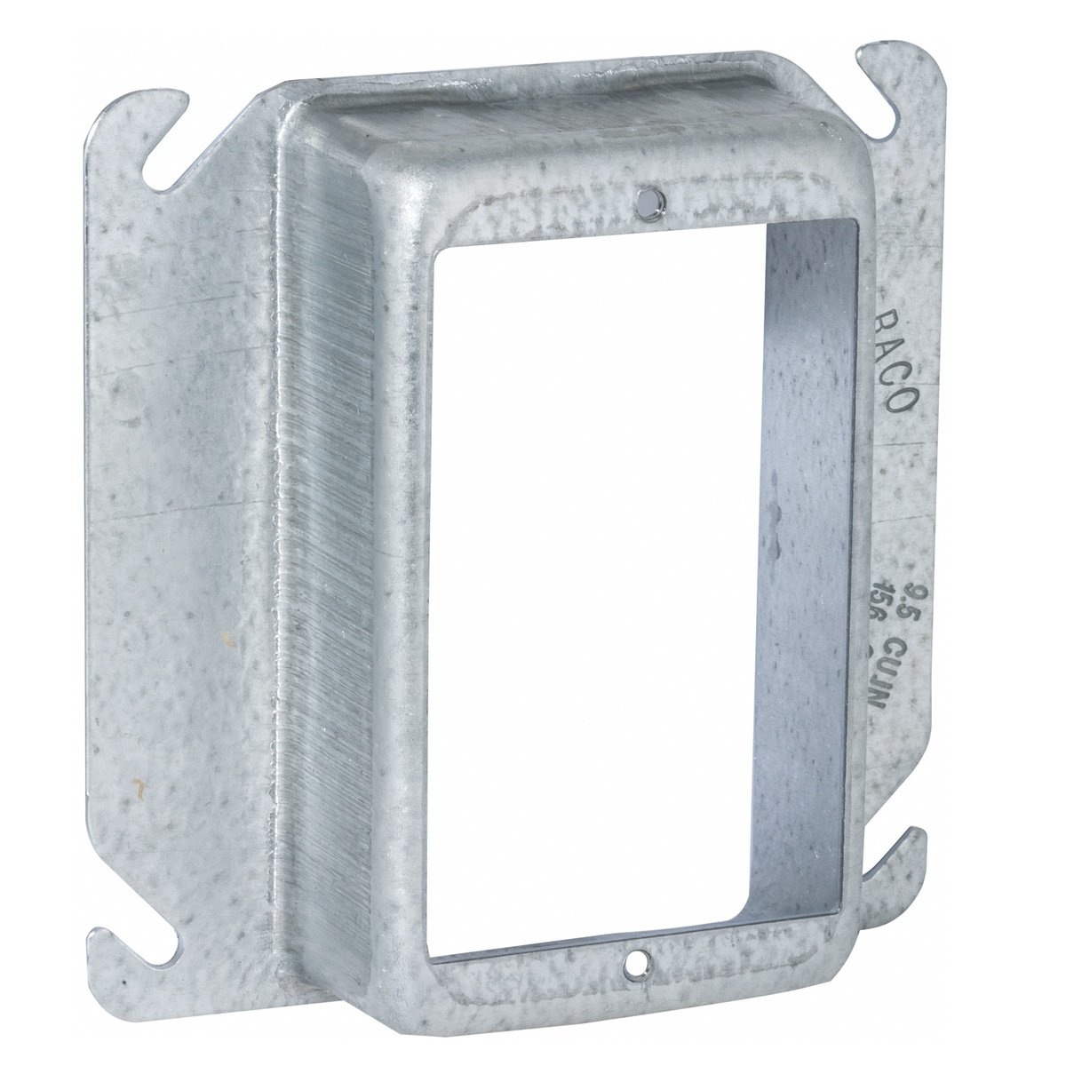 775 - 4 in. Square Cover, 1-Device, 1-1/4 in. Raised