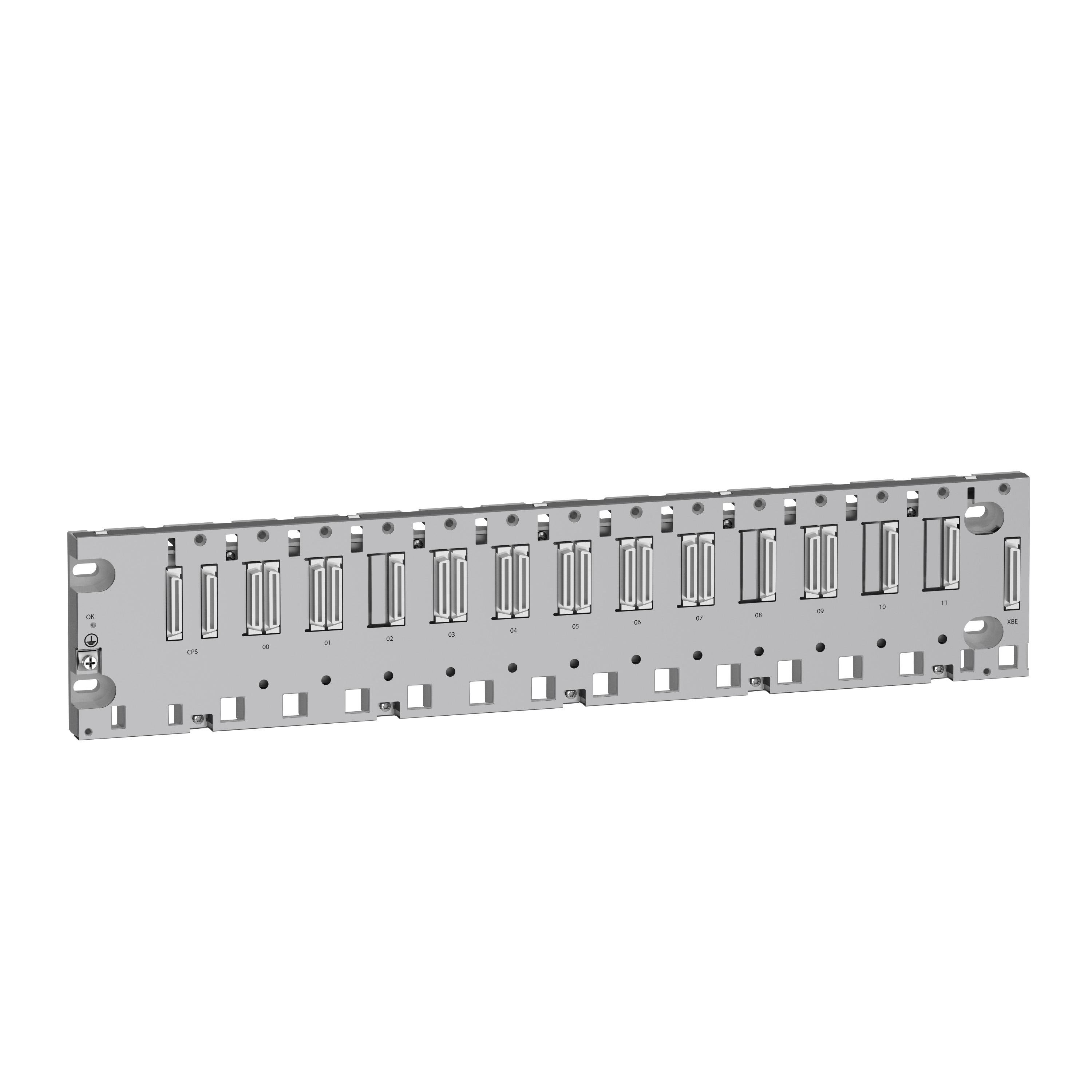 BMEXBP1200 - rack, Modicon X80, 12 slots, Ethernet backplane