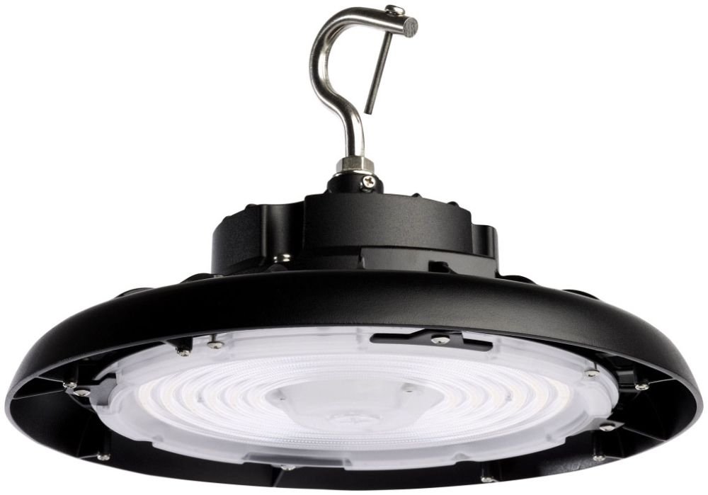 Picture of 65/770R2 - LED UFO HIGHBAY CCT & WATT ADJ Wattage 80W/100W/120W and CCT Selectable 3K/4K/5K LED UFO High Bay; 100-277 Volt; Black Finish