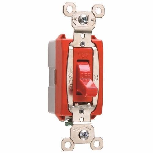 PS20AC1-RED - Industrial Extra Heavy Duty Specification Grade Switch, Red