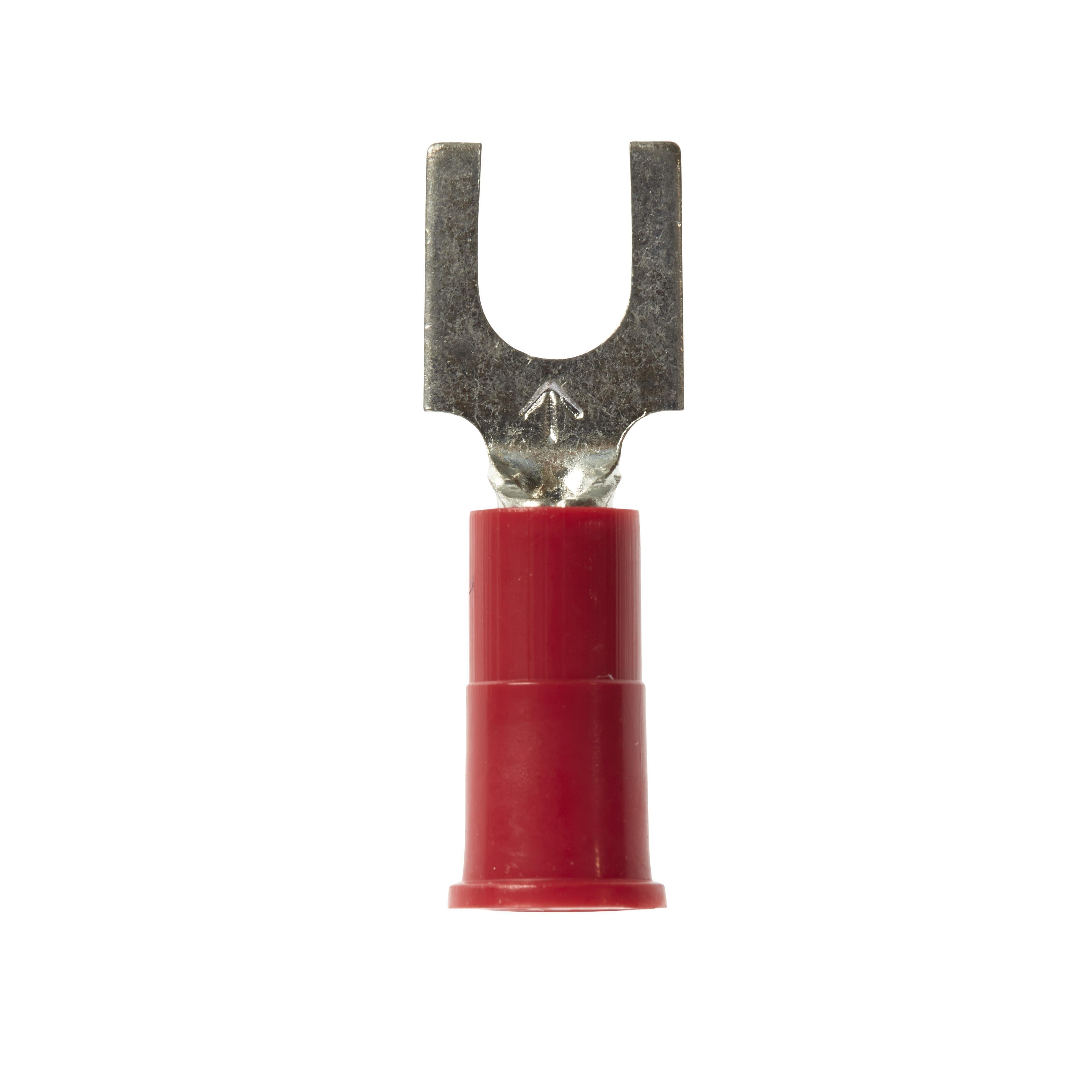 BSV-10Q - 3M™ Highland™ Vinyl Insulated Butt Connector (Terminal) BSV10Q, AWG12-10, 25/bag, built-in wire stop for correct positioning