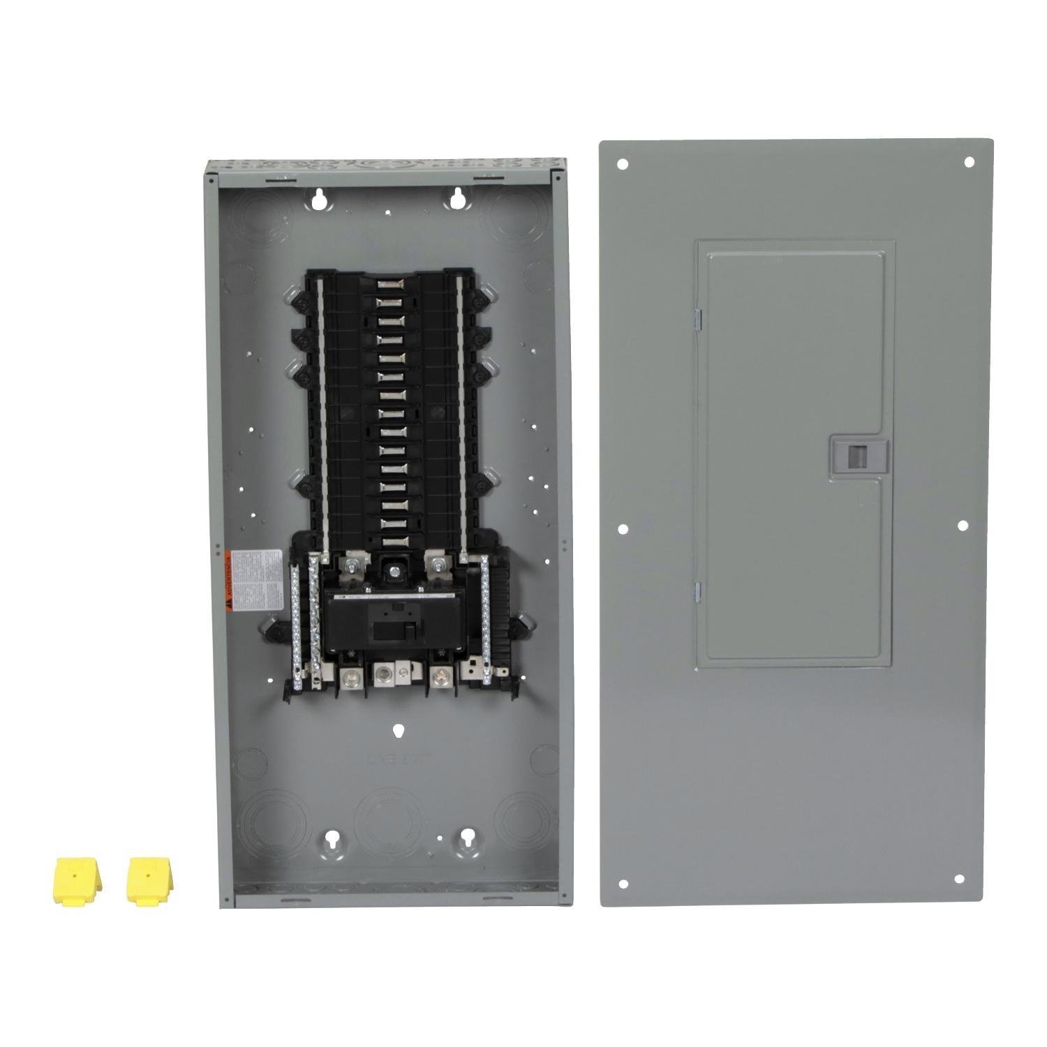 QO130M150PC - Load center, QO, 1 phase, 30 spaces, 30 circuits, 150A convertible main breaker, PoN, NEMA1, combo cover