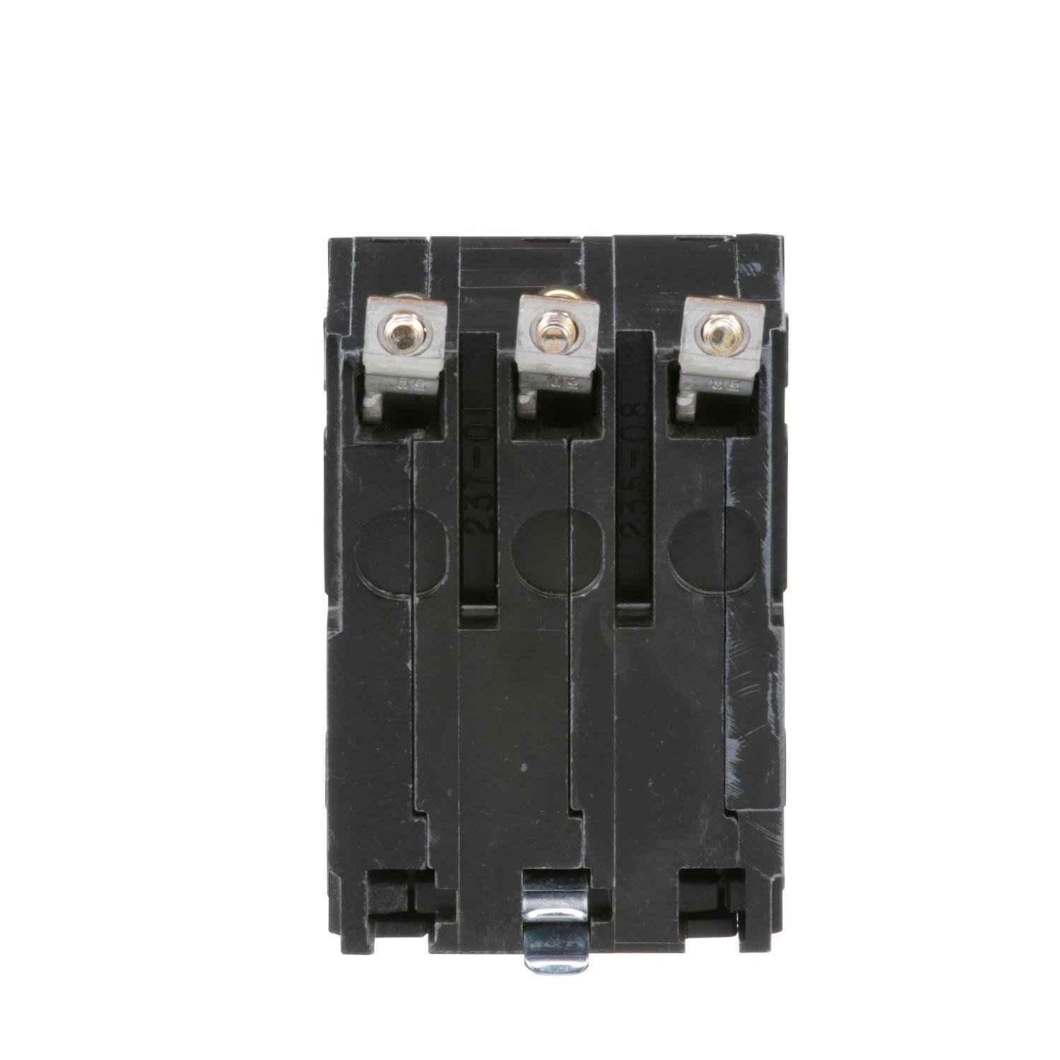 Picture of QOB315VH - Mini circuit breaker, QO, 15A, 3 pole, 120/240VAC, 22kA, bolt on