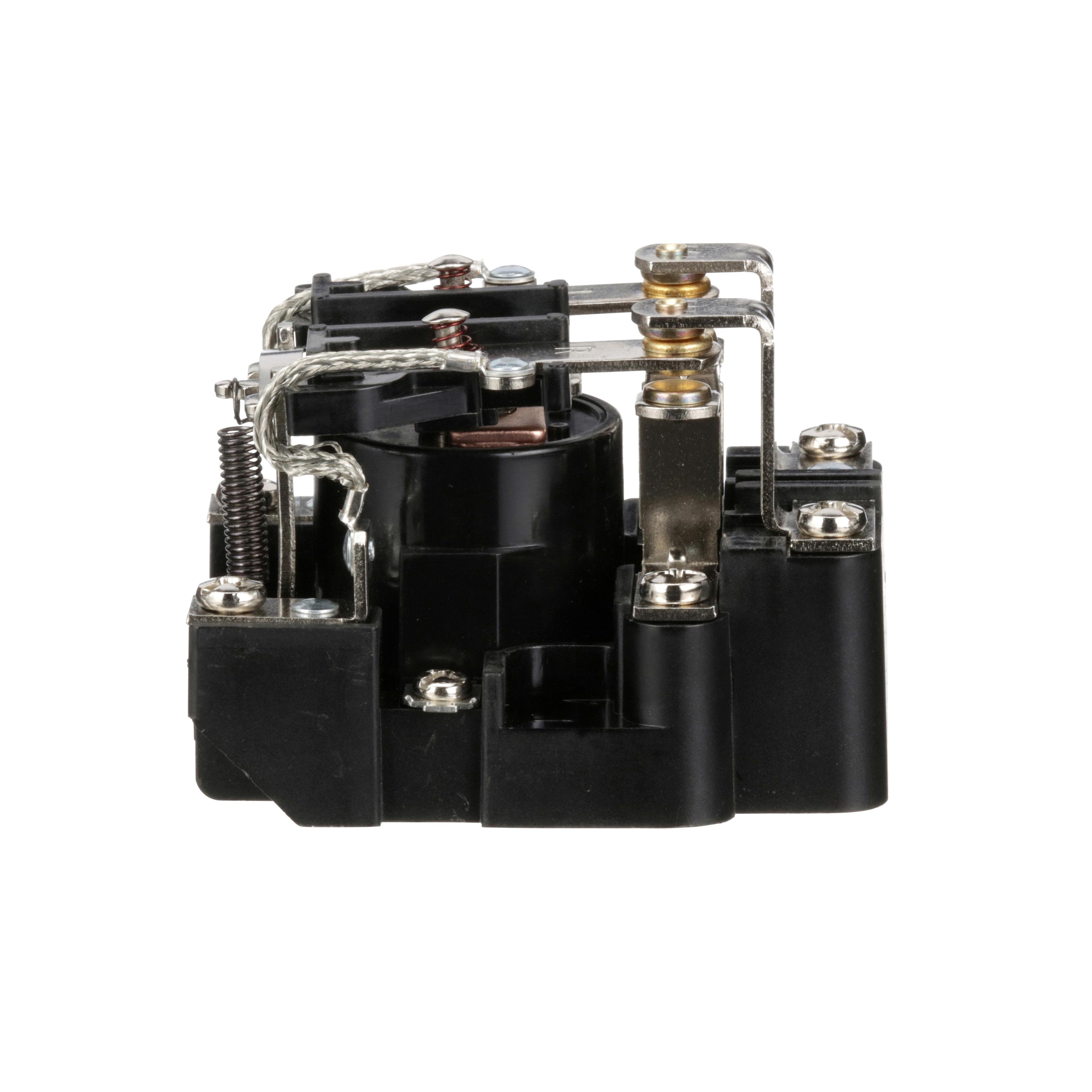 Picture of 8501CO16V20 - Power Relay, Type C, 2 HP, 30A resistive at 300 VAC, SPDT, 2 normally open and 2 normally closed contact, 120 VAC coil