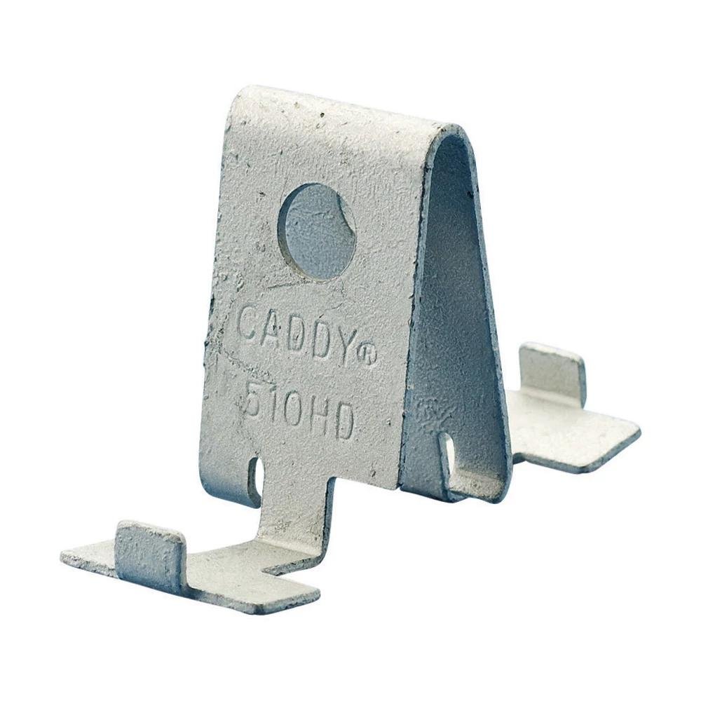510HD - Mounting Clip for Heavy Duty T-Grid Box Hanger, Spring Steel, CADDY ARMOUR