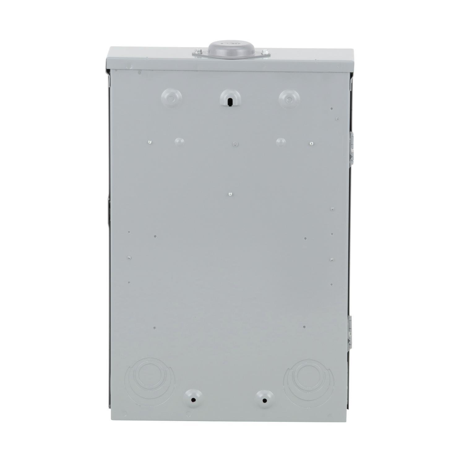 Picture of HOM2040L125PRB - Load center, Homeline, 1 phase, 20 spaces, 40 circuits, 125A convertible main lugs, PoN, NEMA3R